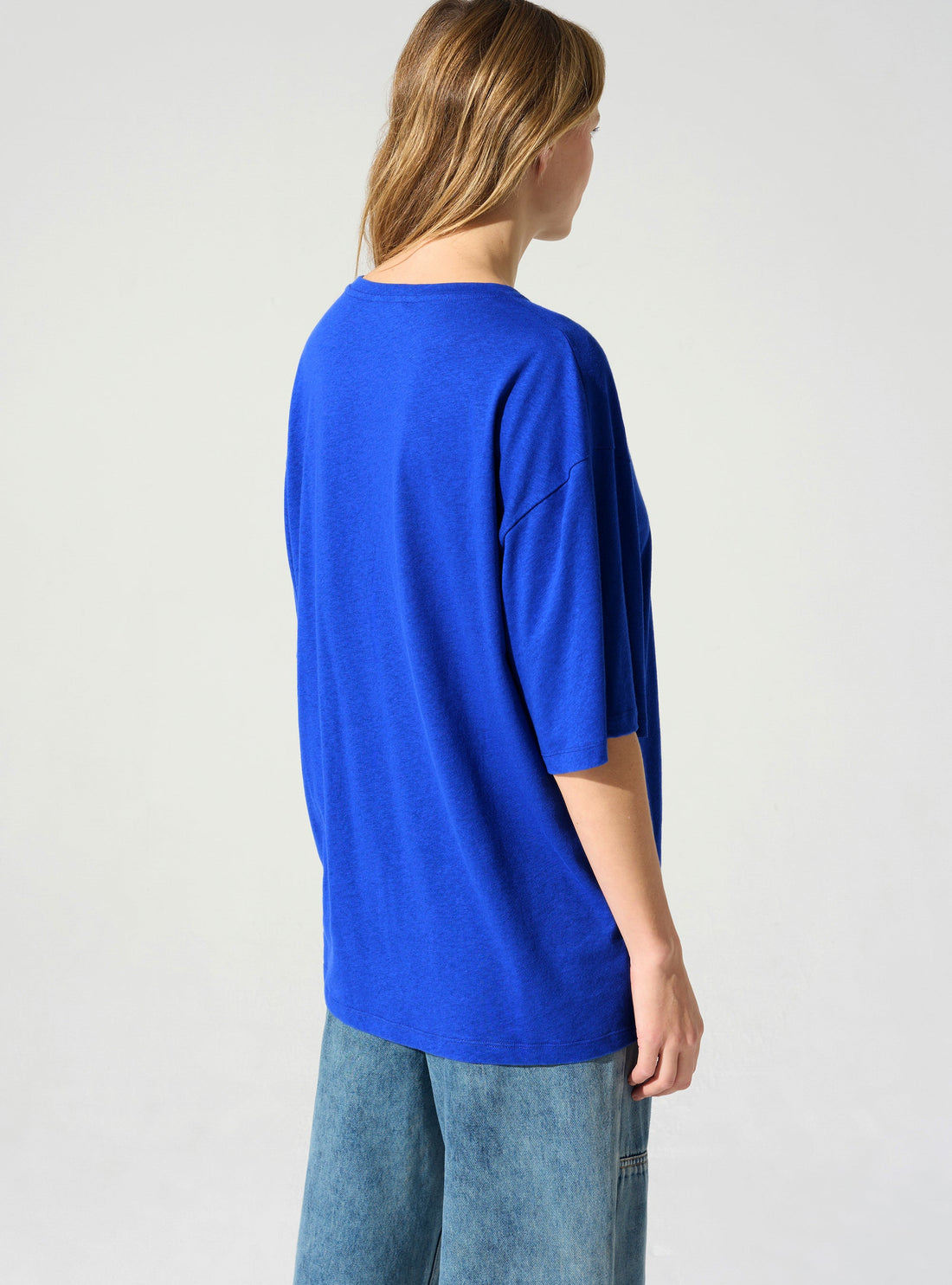 T-shirt ample acoté 