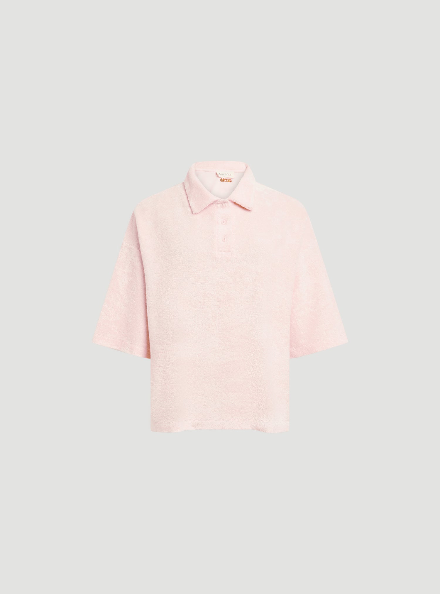Terry polo T-shirt
