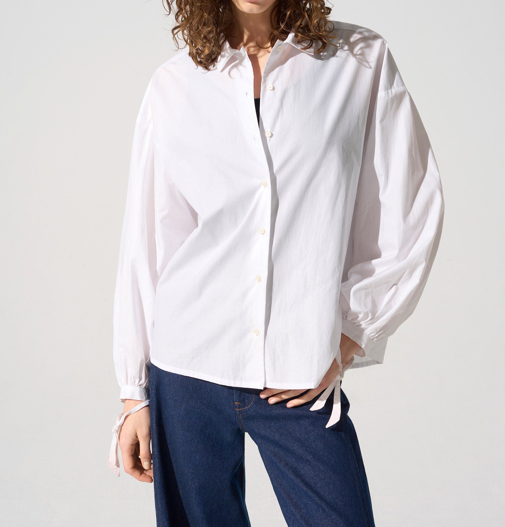 Chemise ample acoté 
