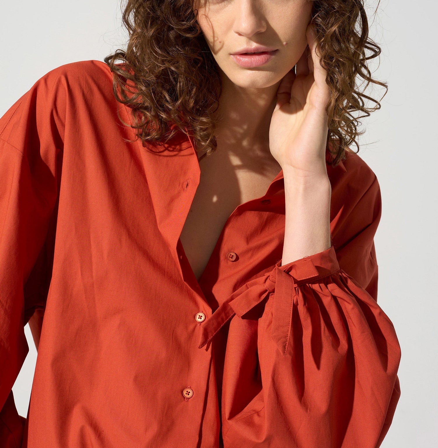 Chemise ample acoté 