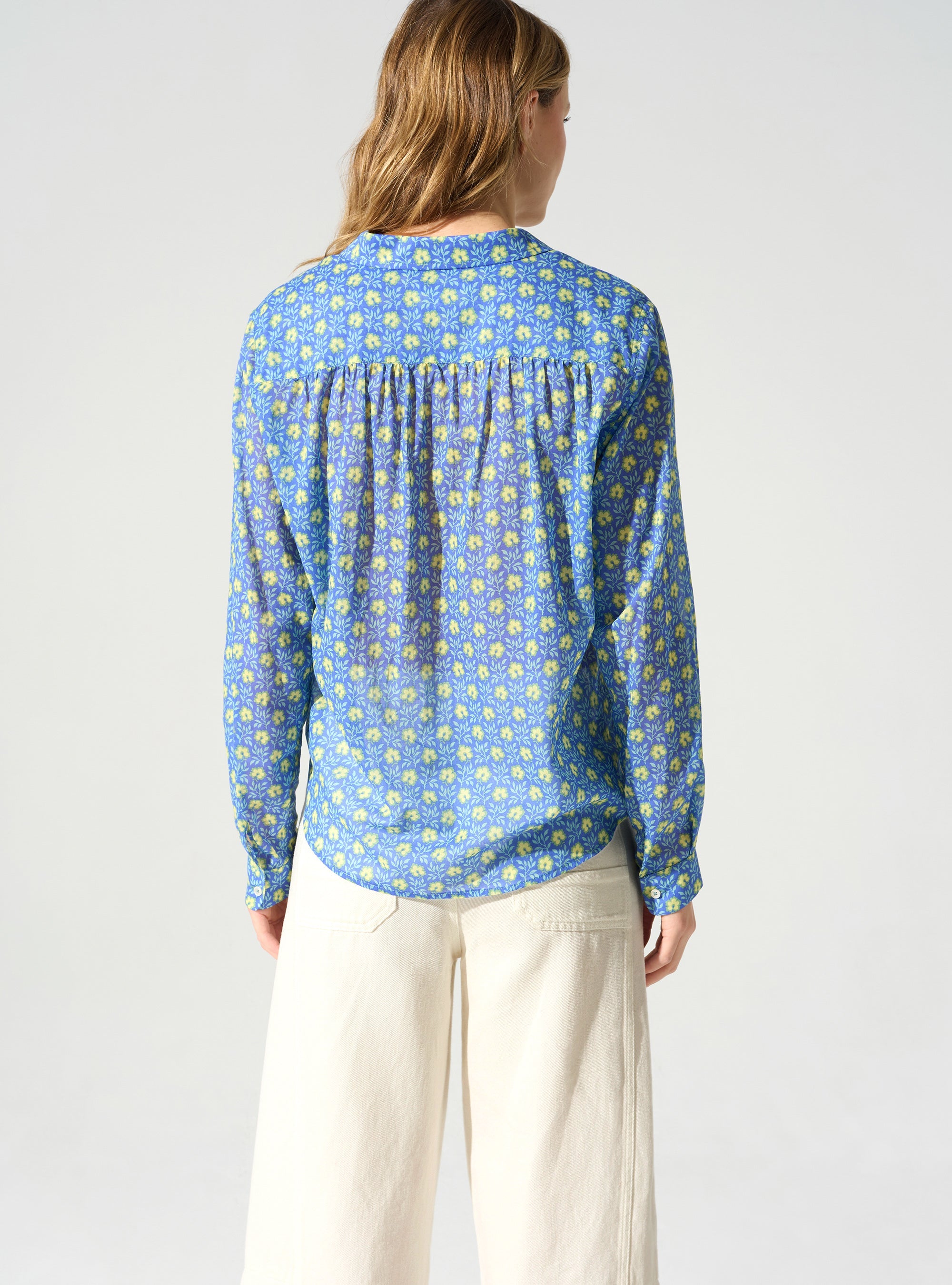 Chemise droite imprimée