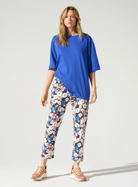 Pantalon droit imprimé