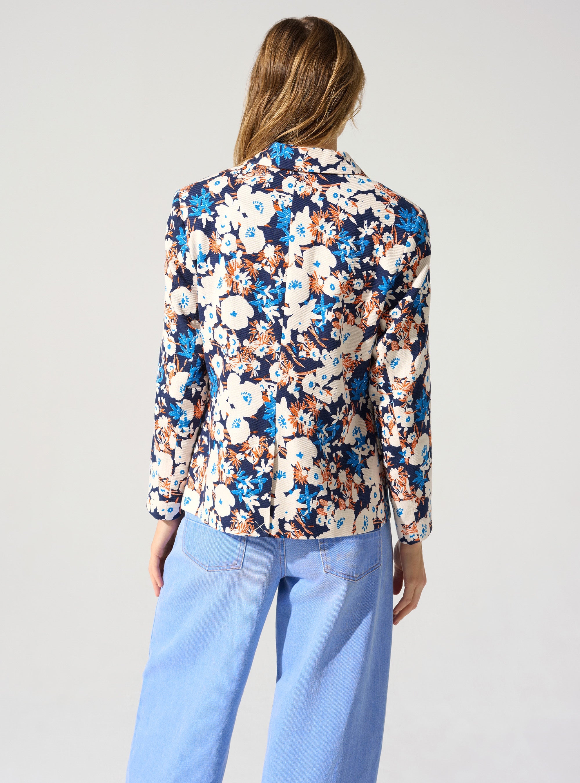 Veste blazer imprimée