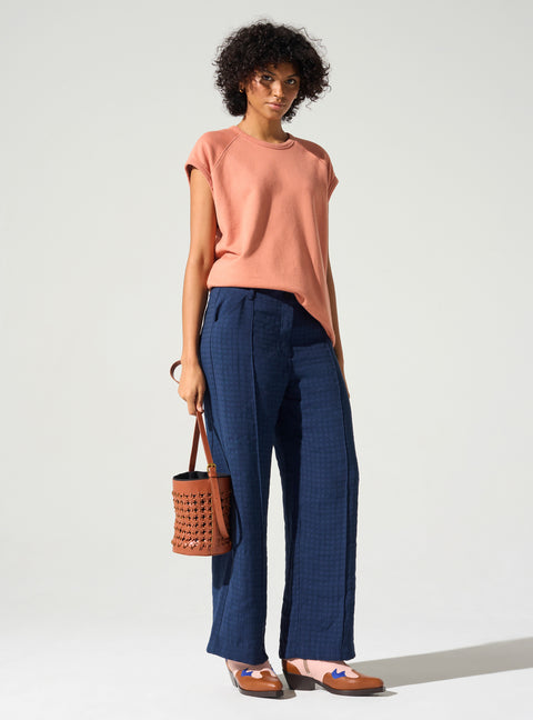 Pantalon droit et souple