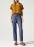 Pantalon décontracté acoté 