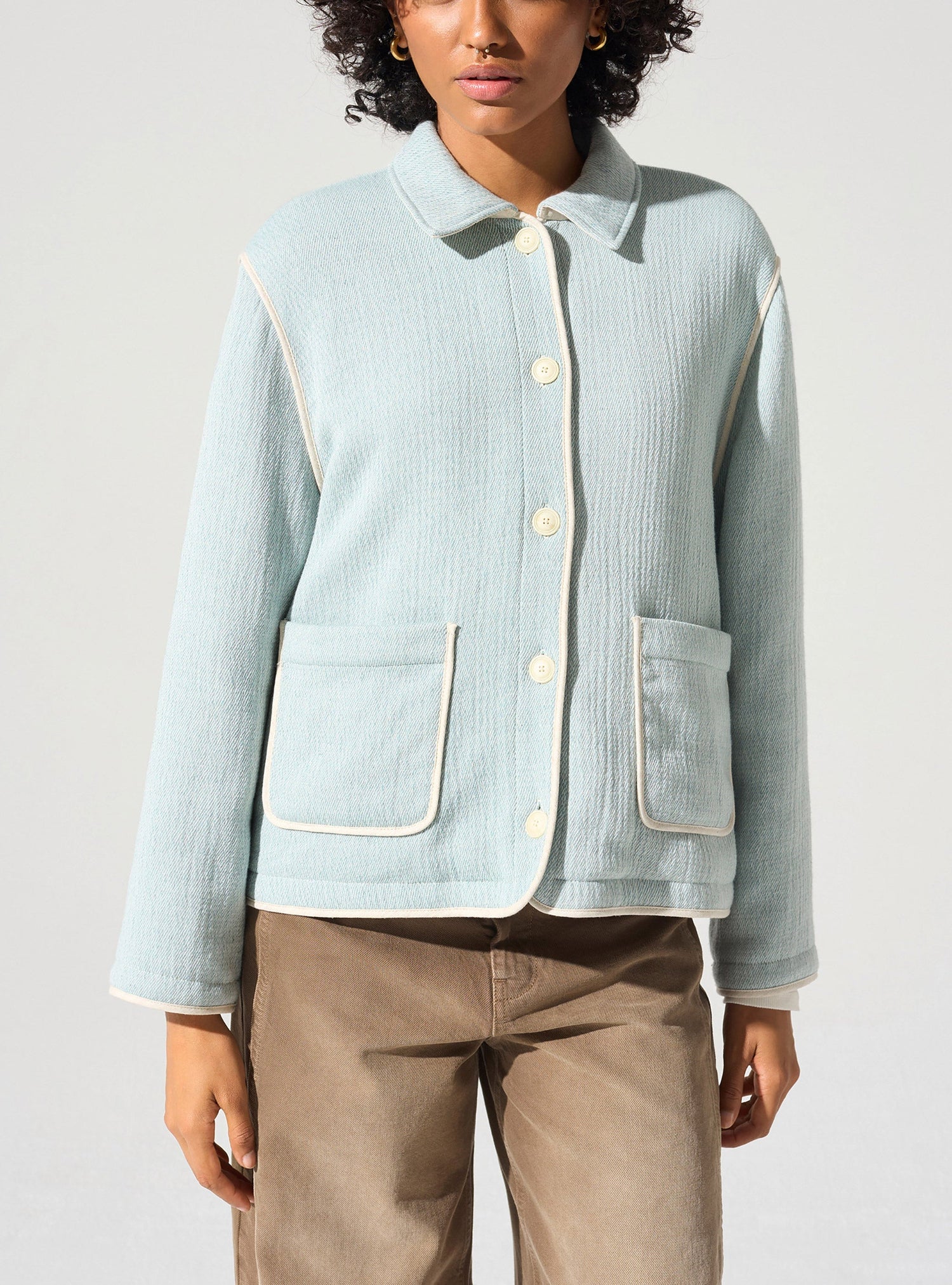 Veste ouatinée acoté 