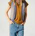 Gilet sans manches acoté 