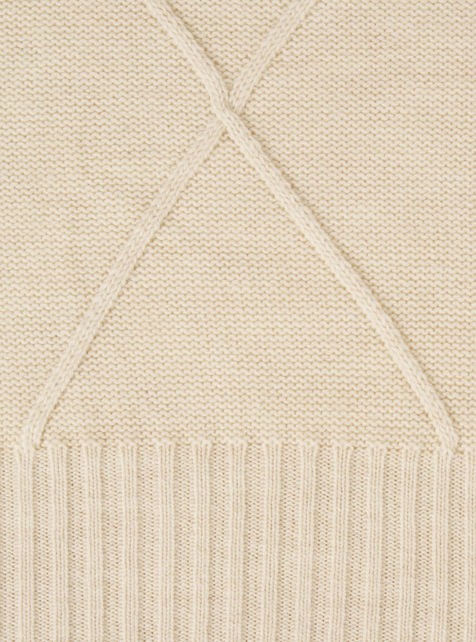 Écharpe torsadée en laine acoté 