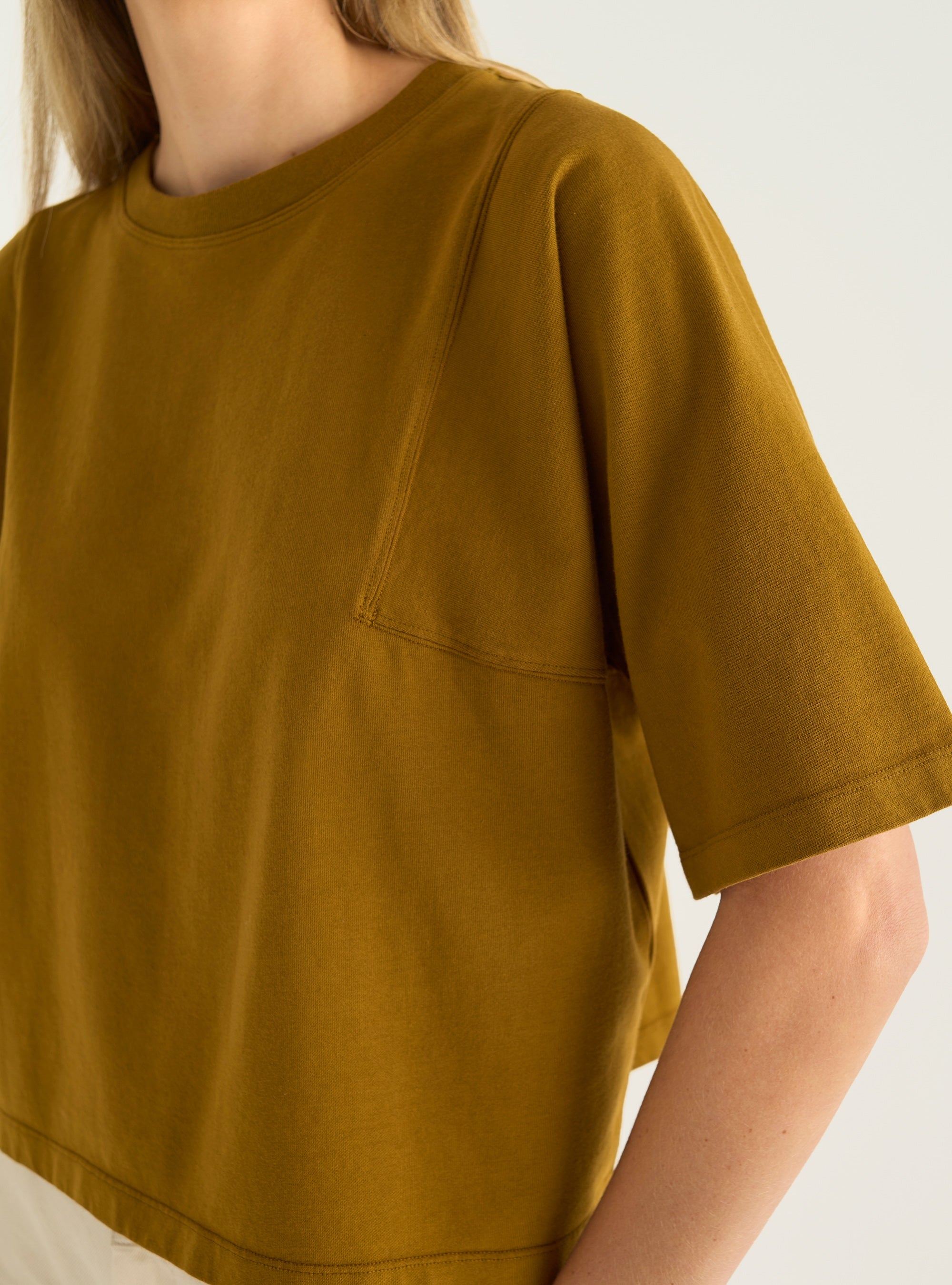 T-shirt boxy en coton bio
