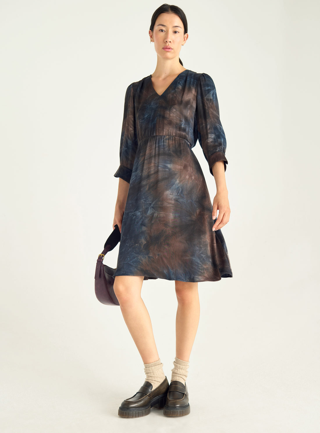 Short printed dress