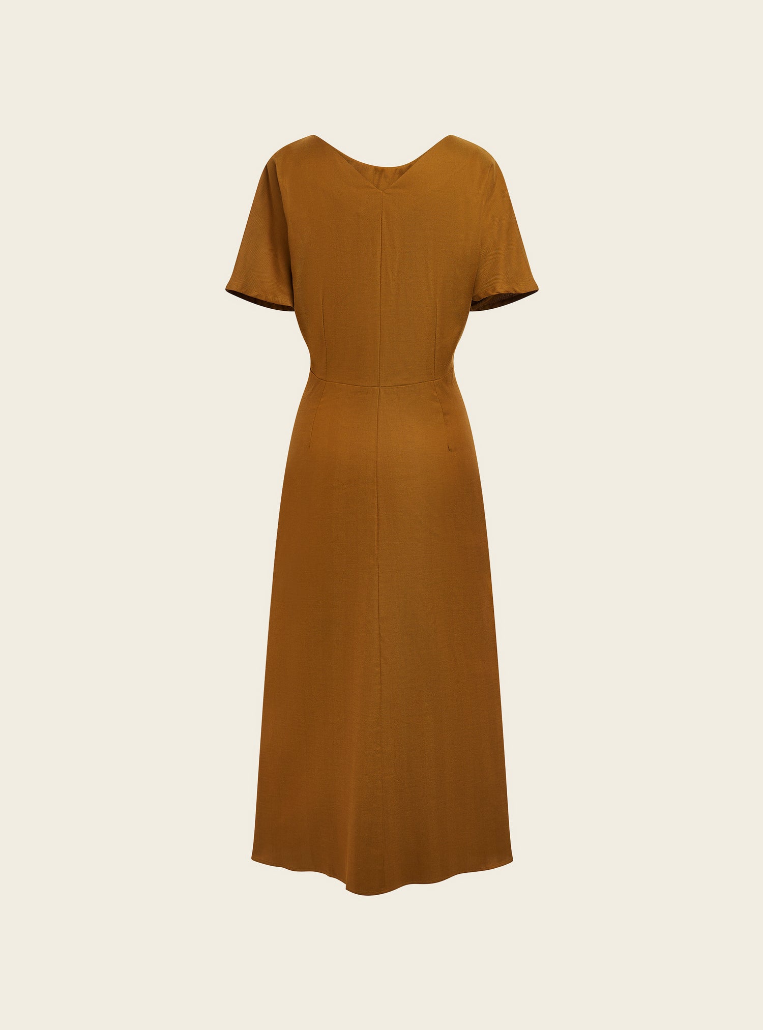 Asymmetrical midi dress