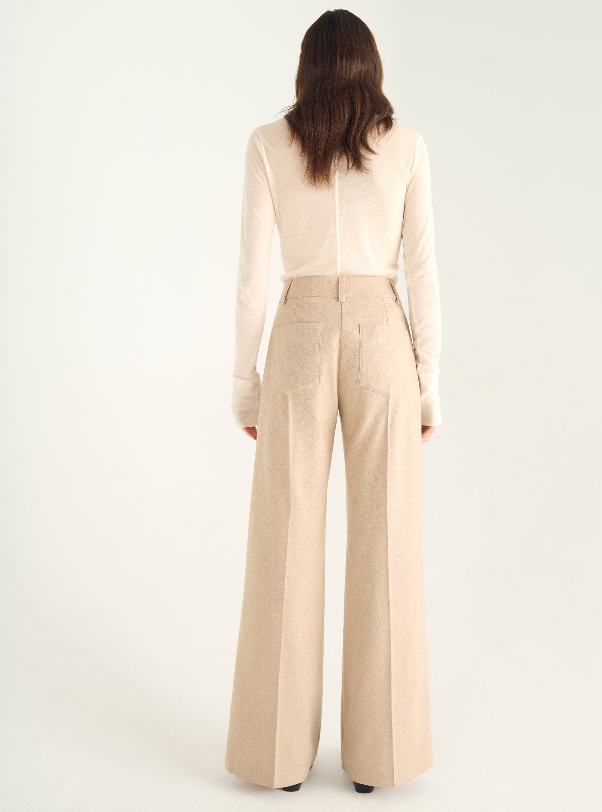 Pantalon taille haute 70&