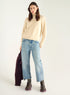 Jean denim droit