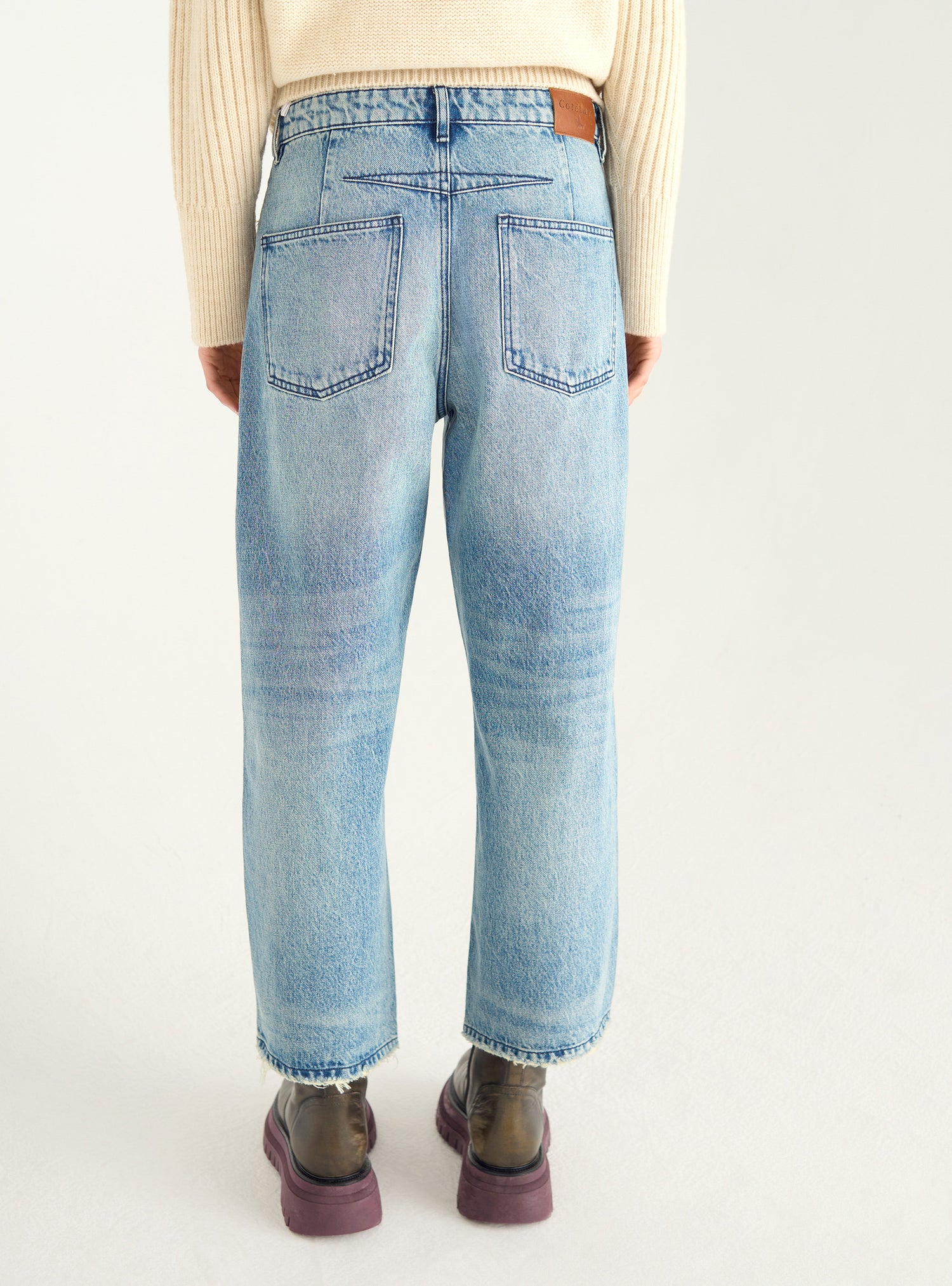 Jean denim droit