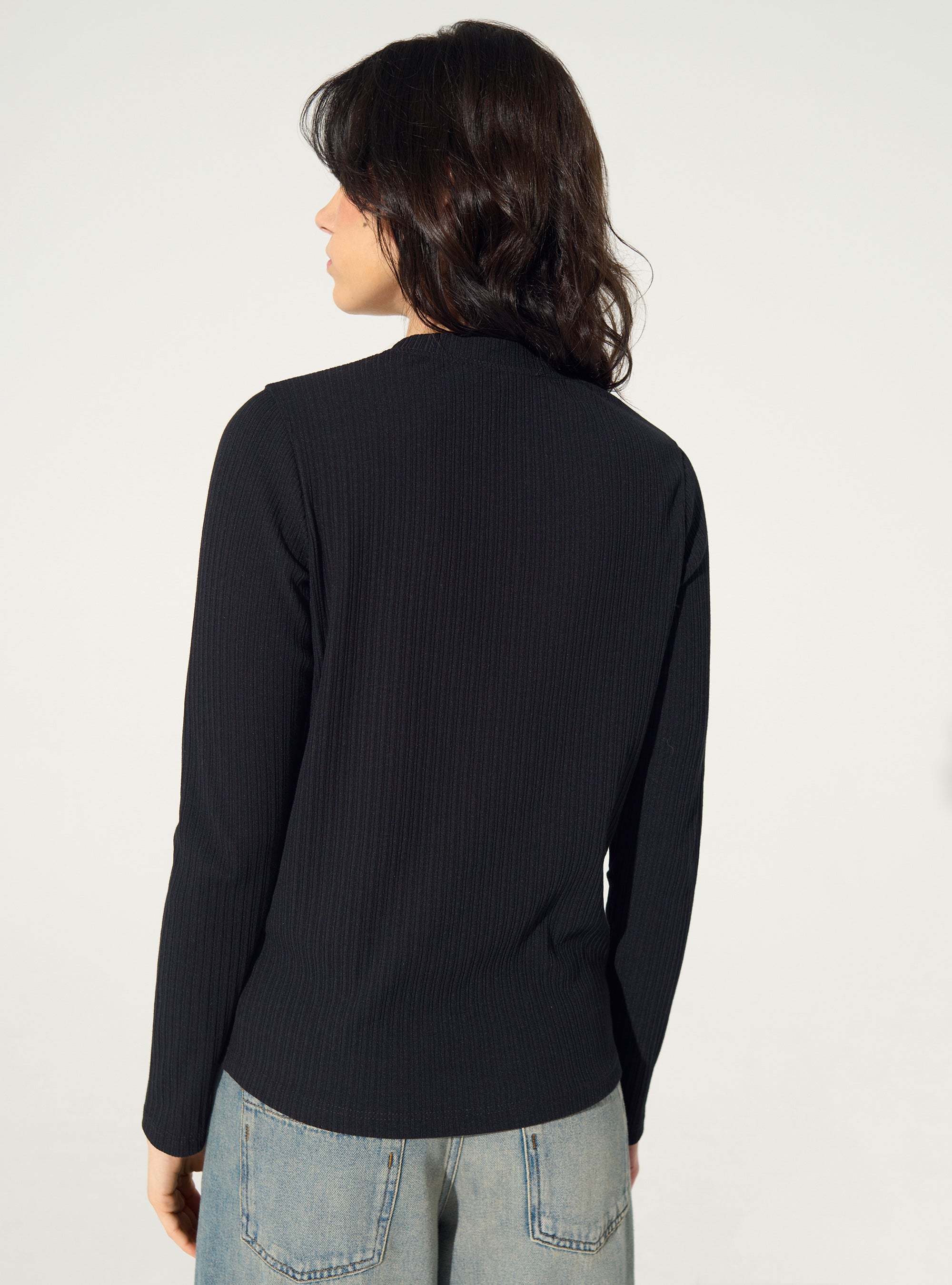 Cardigan en coton noir