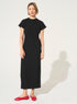 Black cotton dress