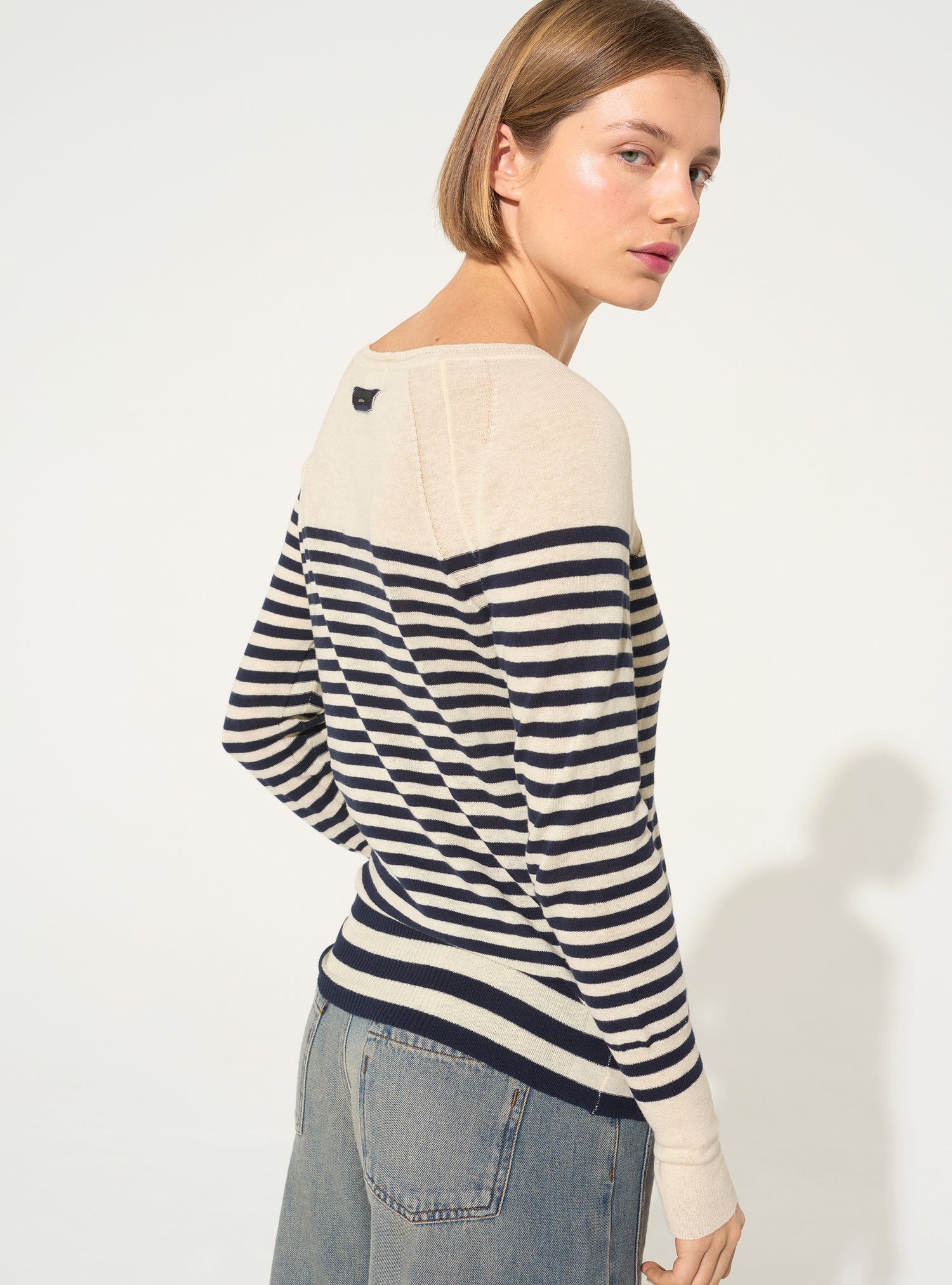 Cotton sailor top