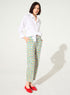 Pantalon imprimé en coton