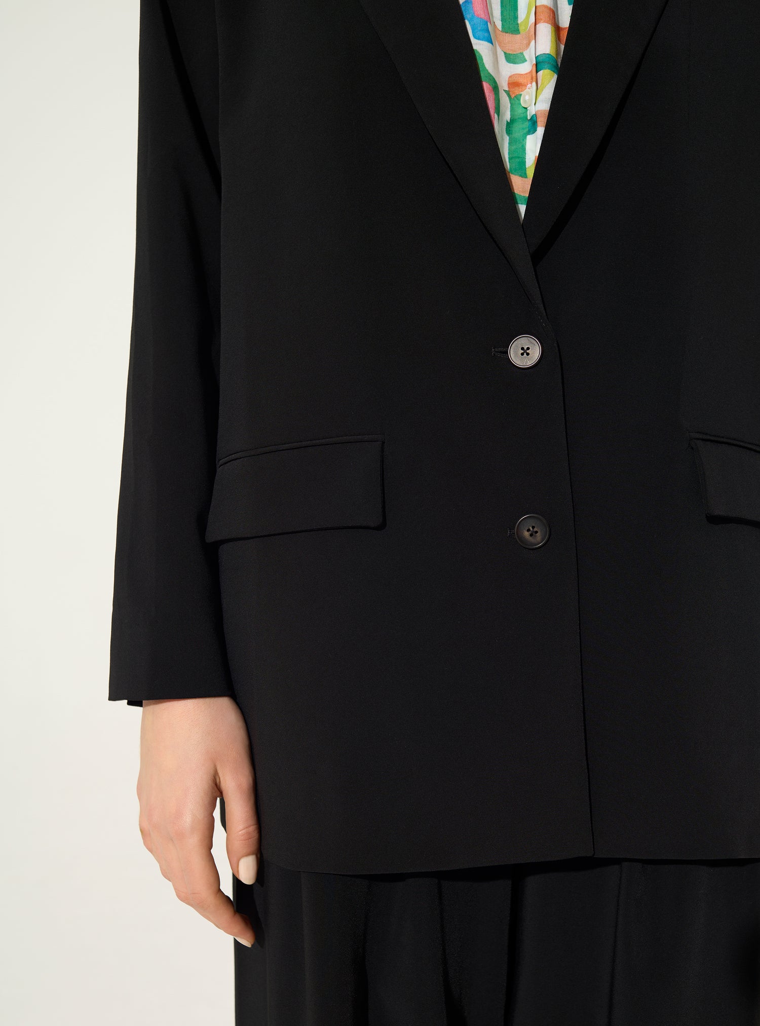 Black oversized jacket