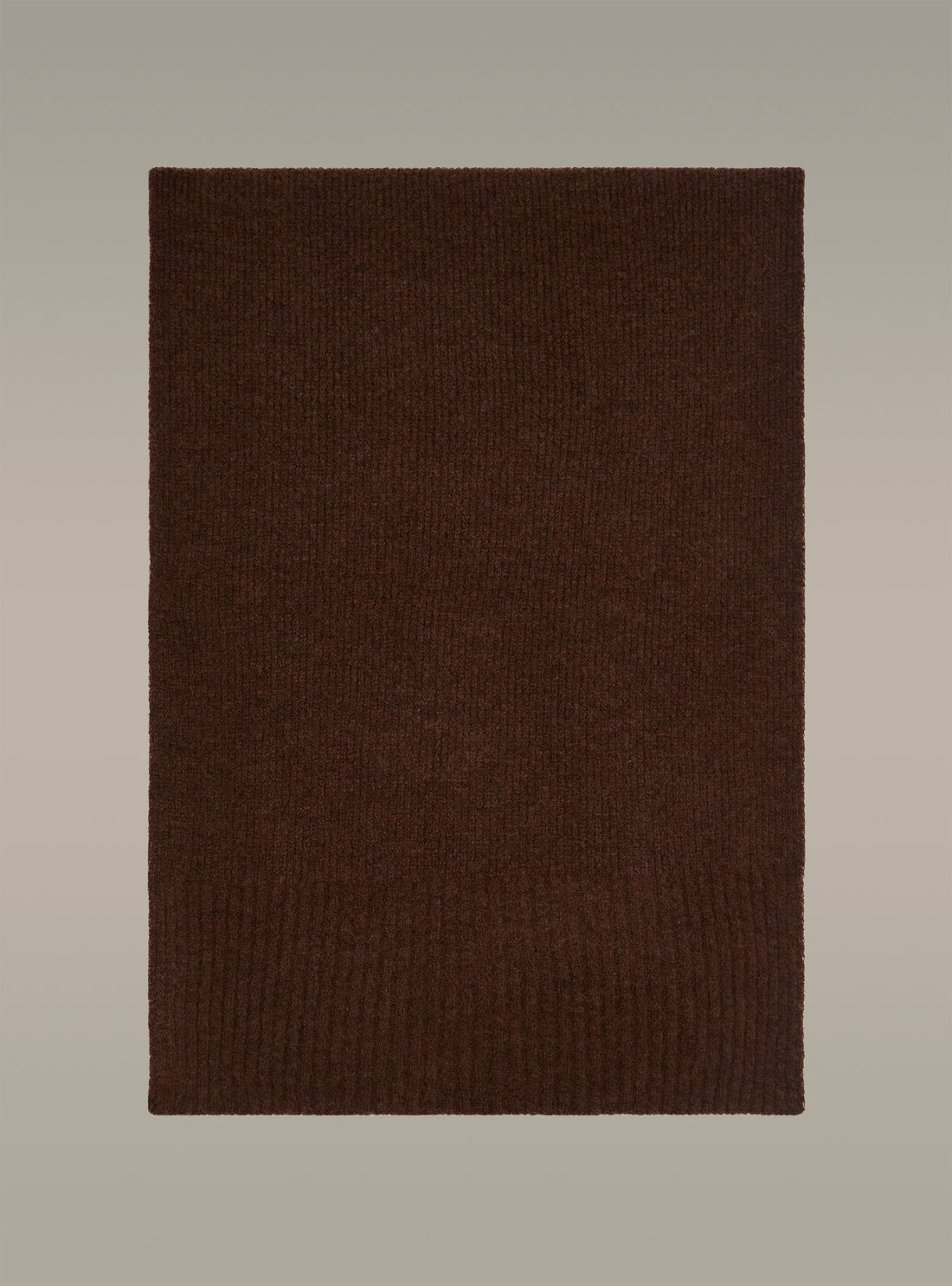 Écharpe en maille tricotée grand format acoté 