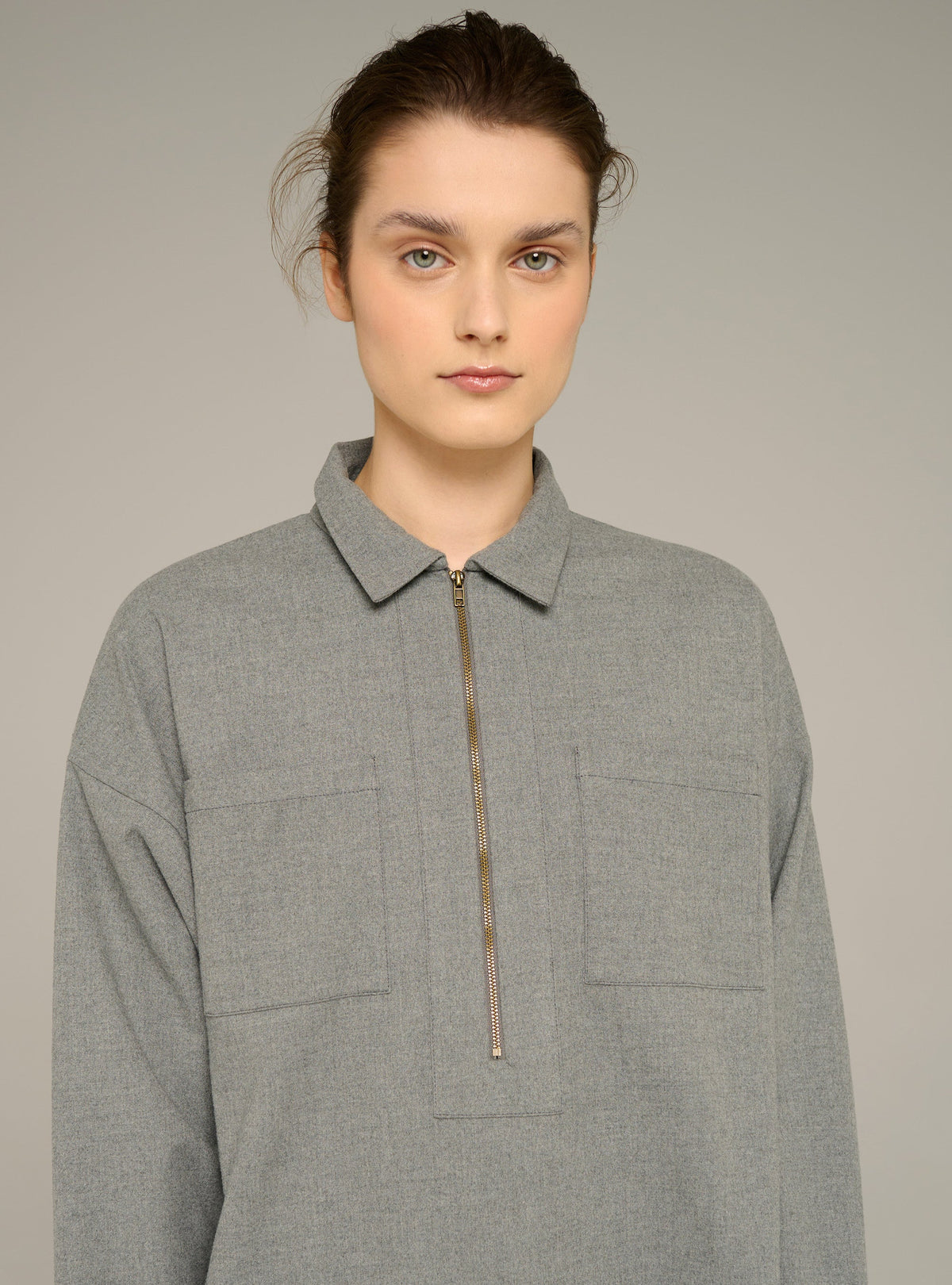 Cotélac acoté robe polo manches longues