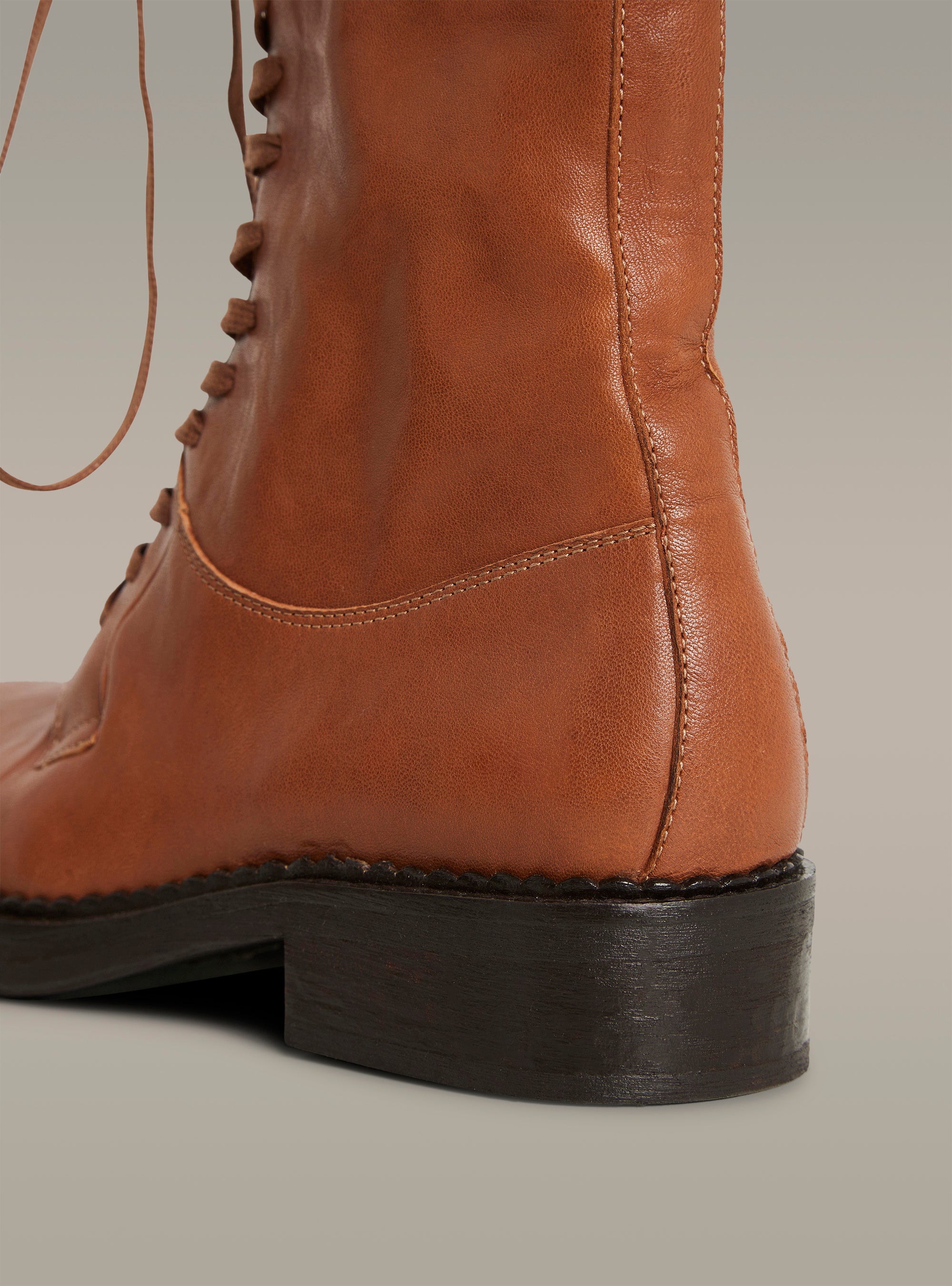 Bottines en cuir