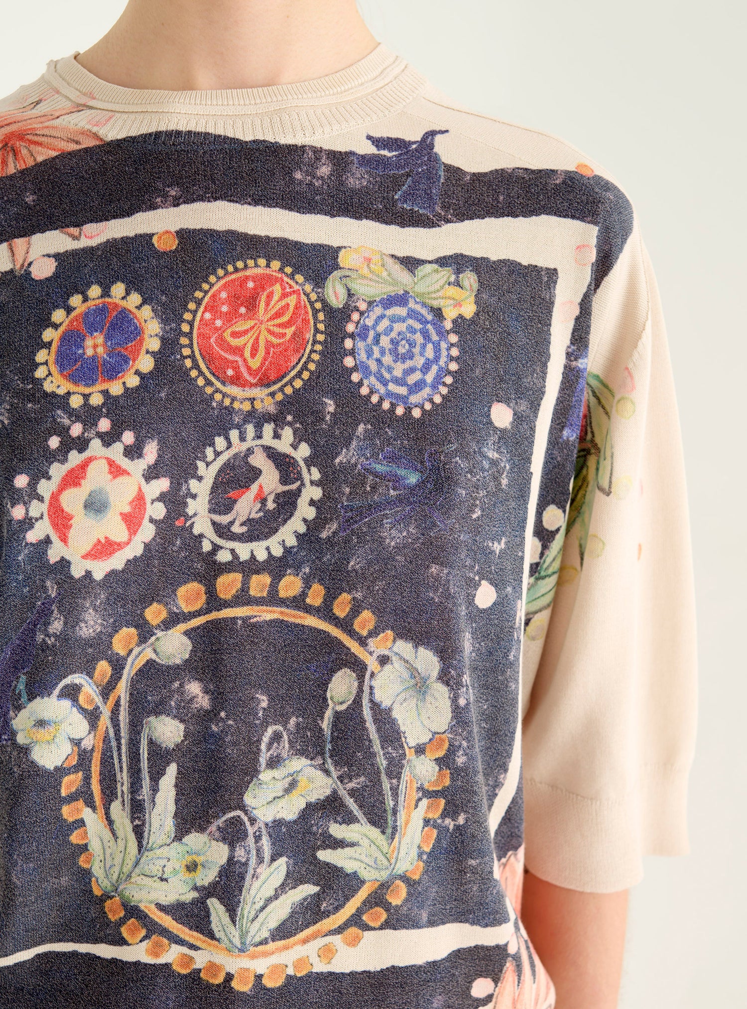3/4 sleeve sweater