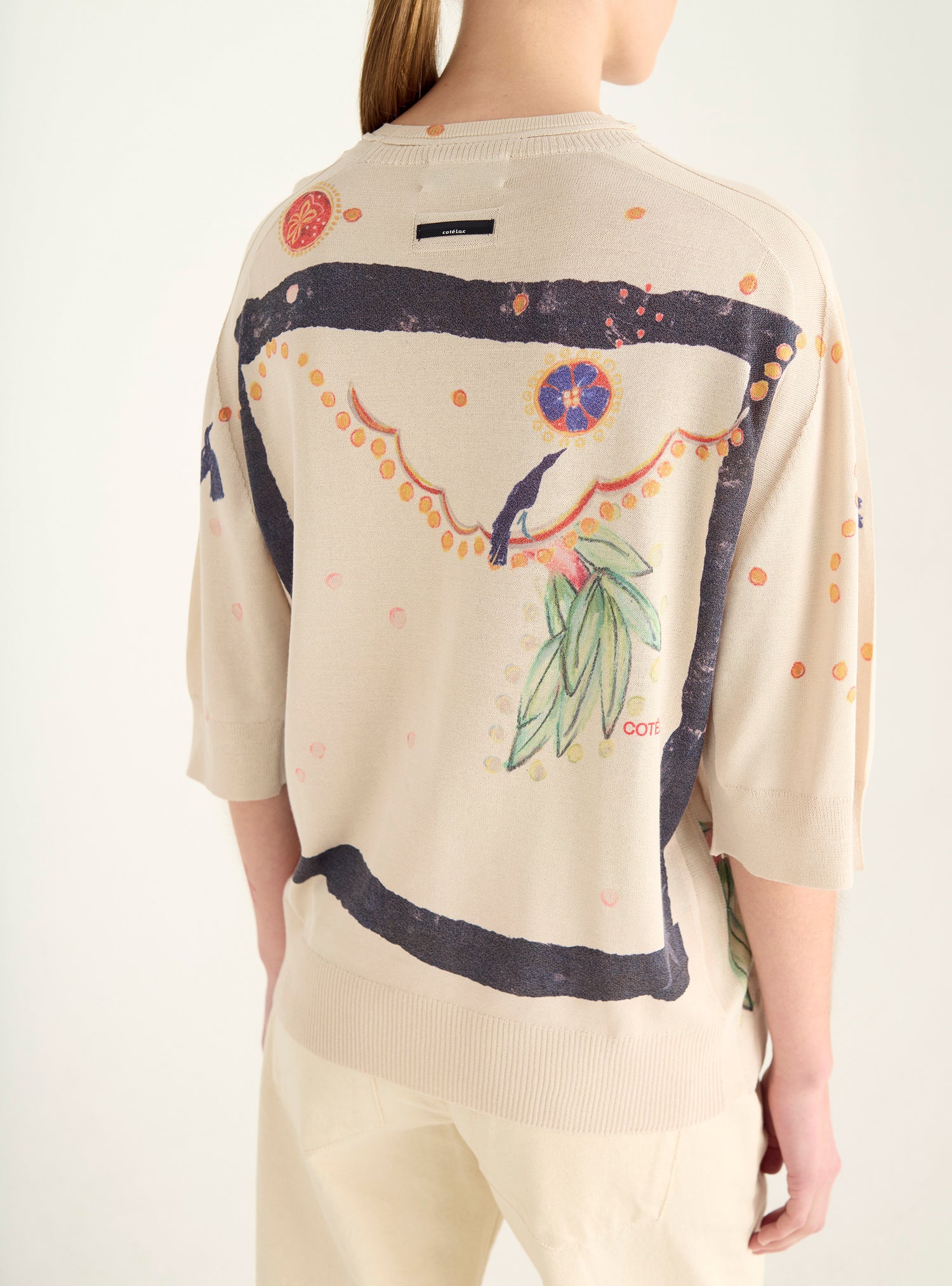 3/4 sleeve sweater