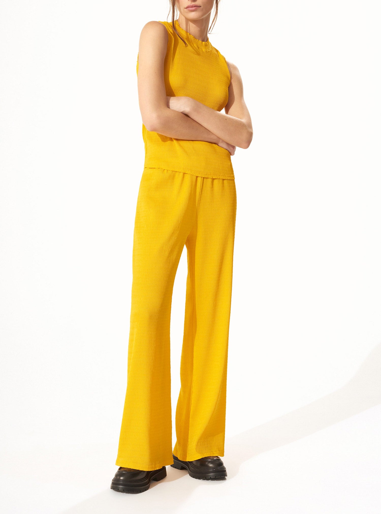 Billowy wide pants