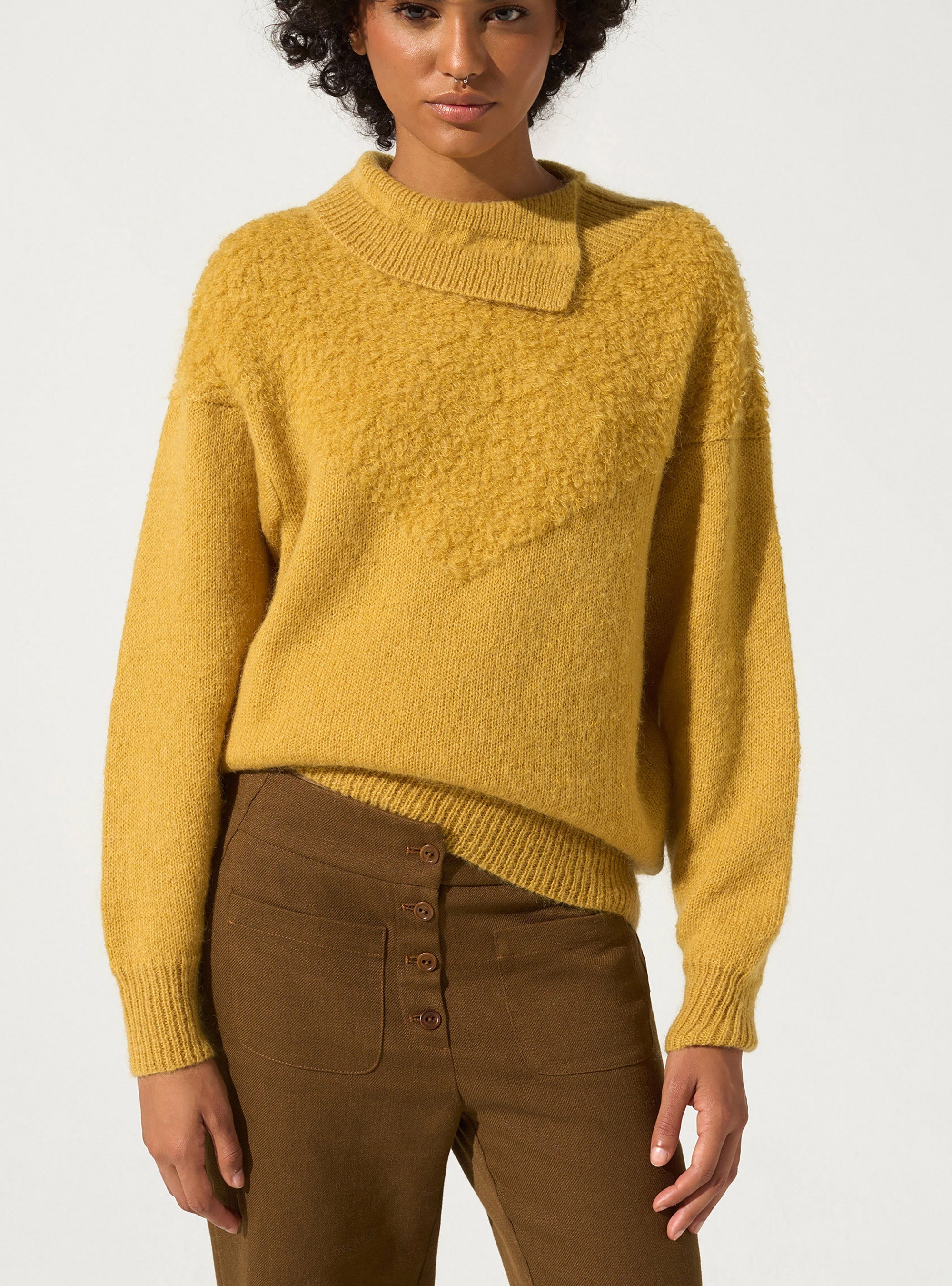 Pull Col Montant
