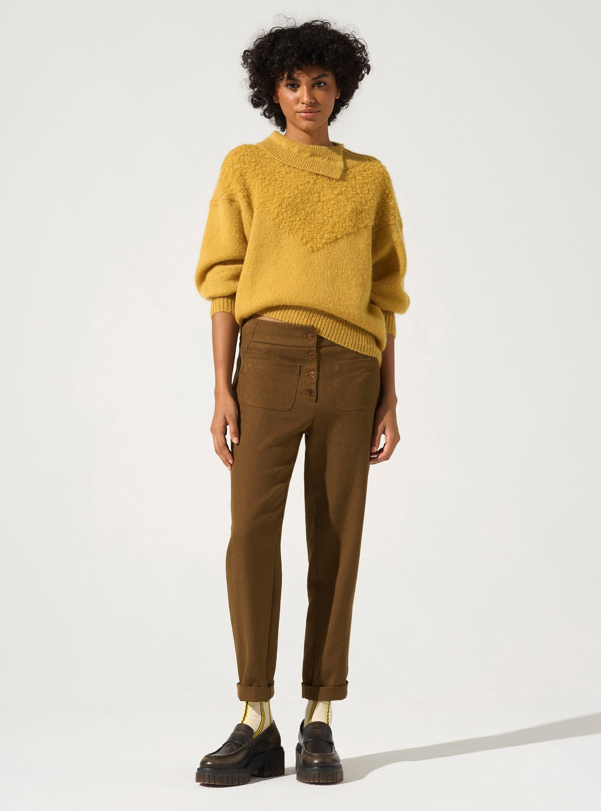 Pull Col Montant