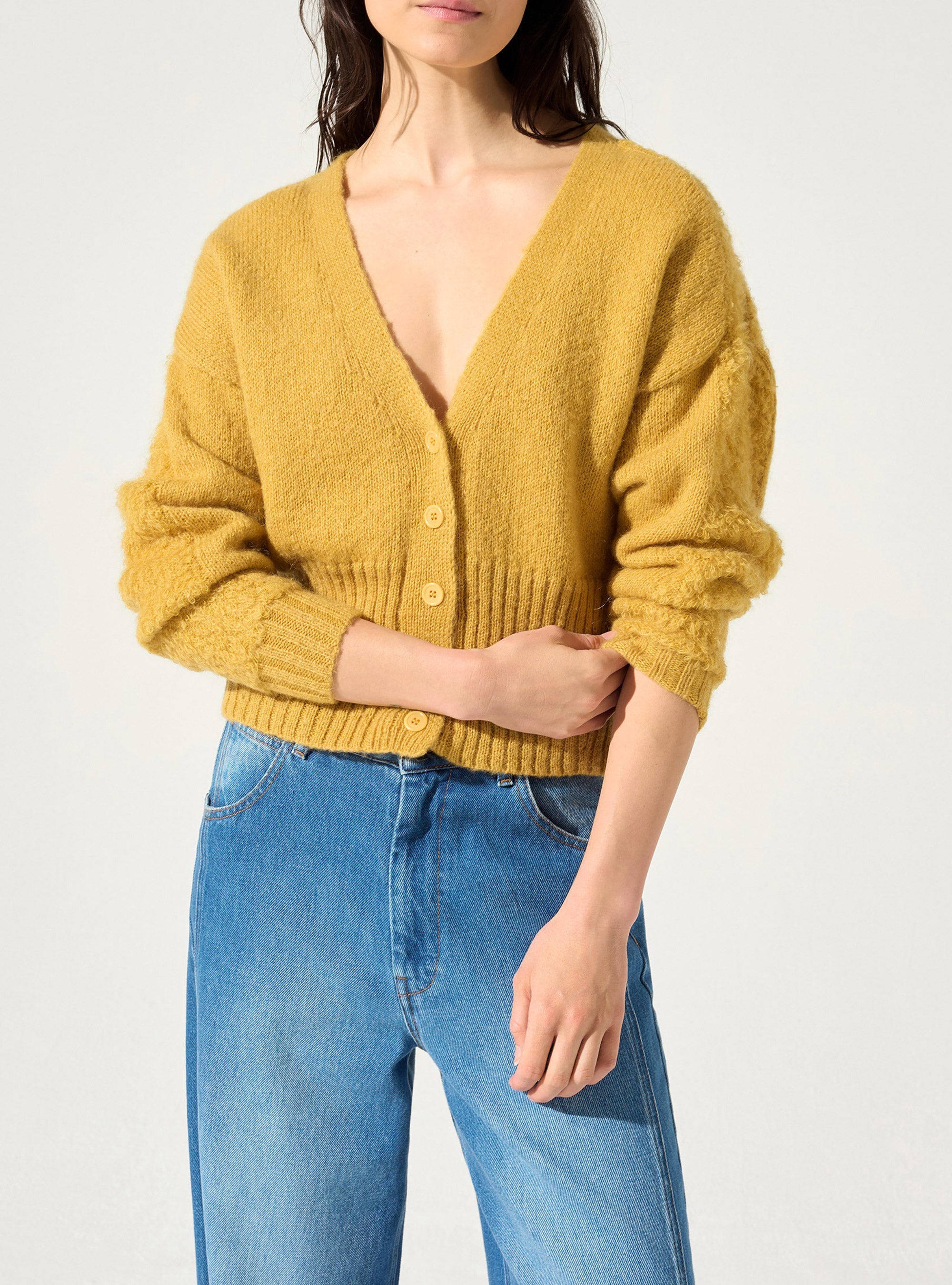 Cardigan À Boutons