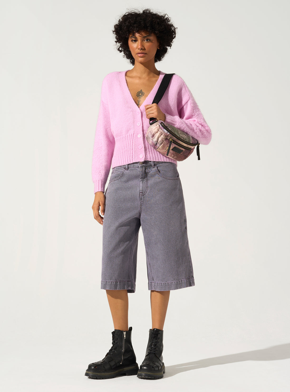 Cardigan À Boutons