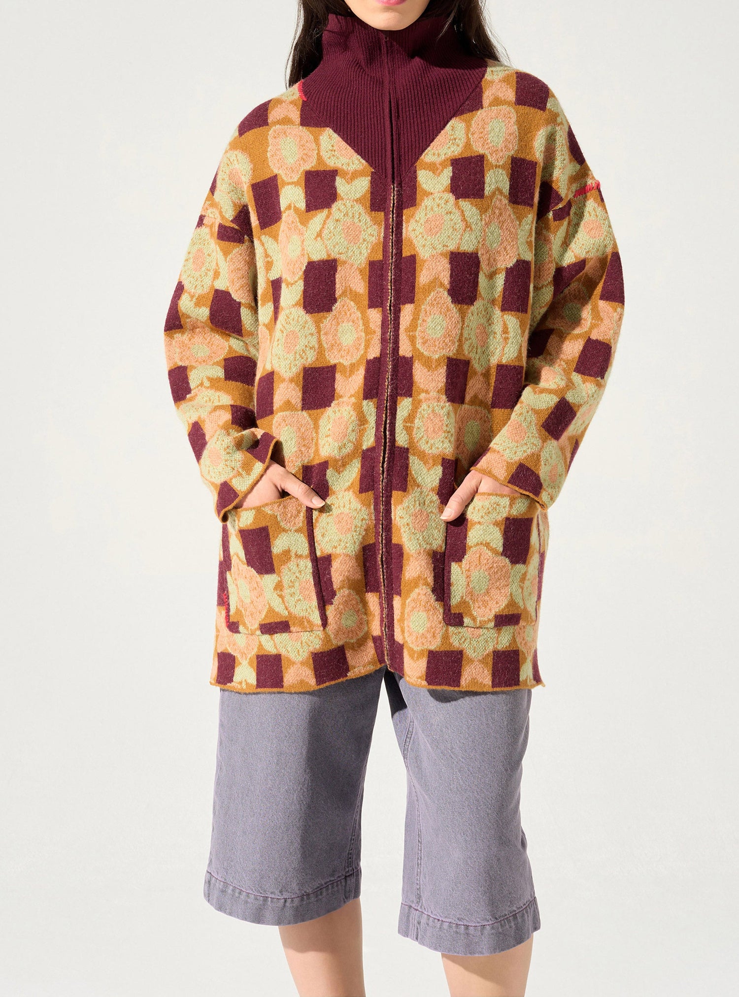 Cardigan Zippé