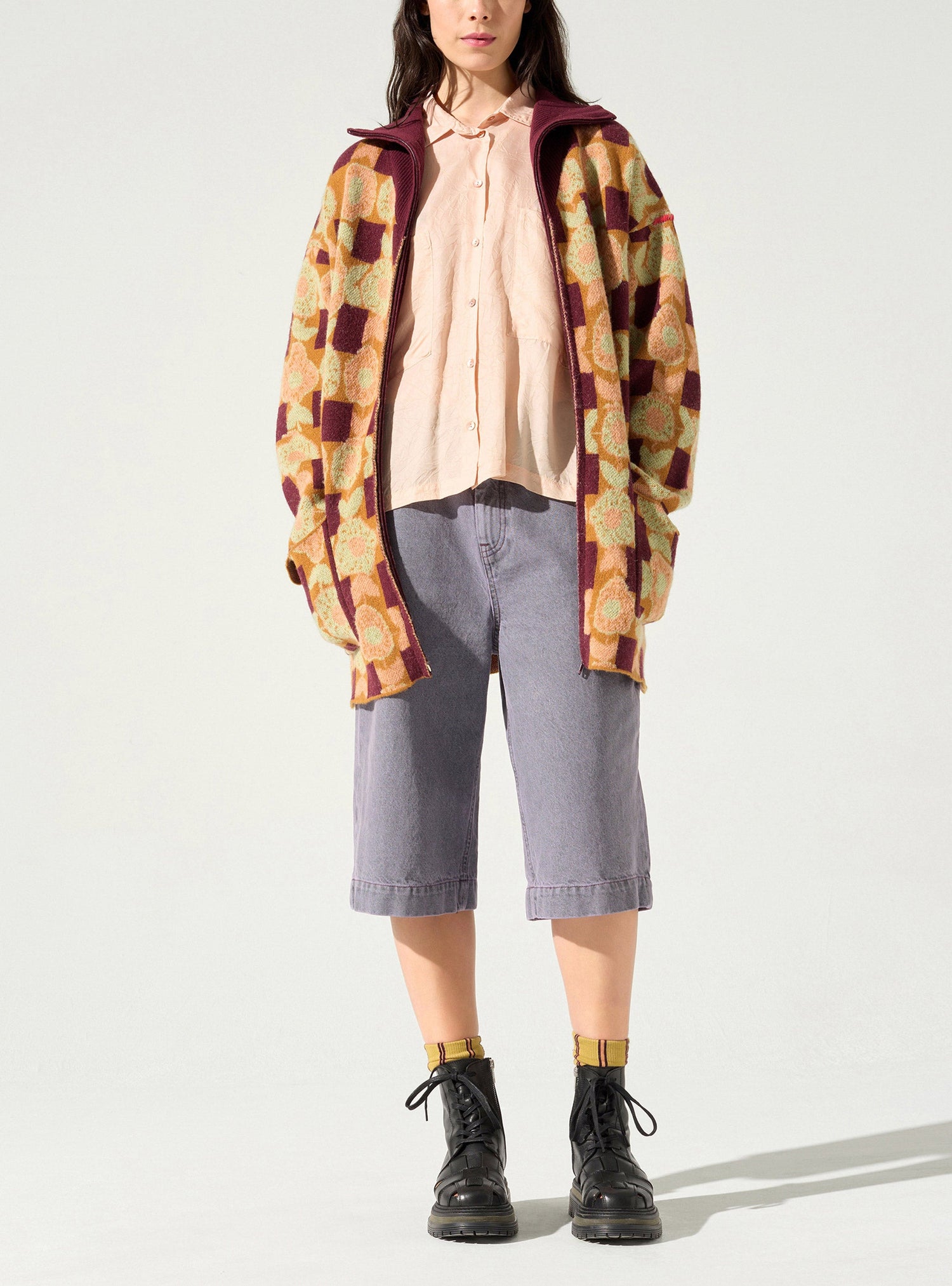 Cardigan Zippé