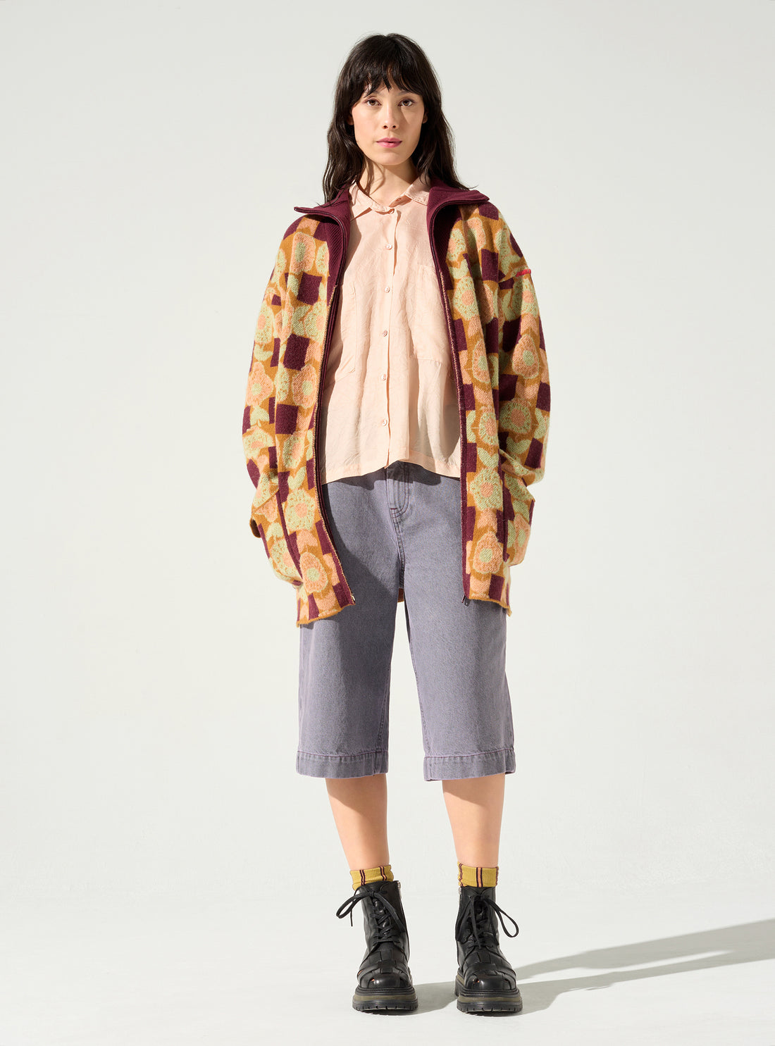 Cardigan Zippé