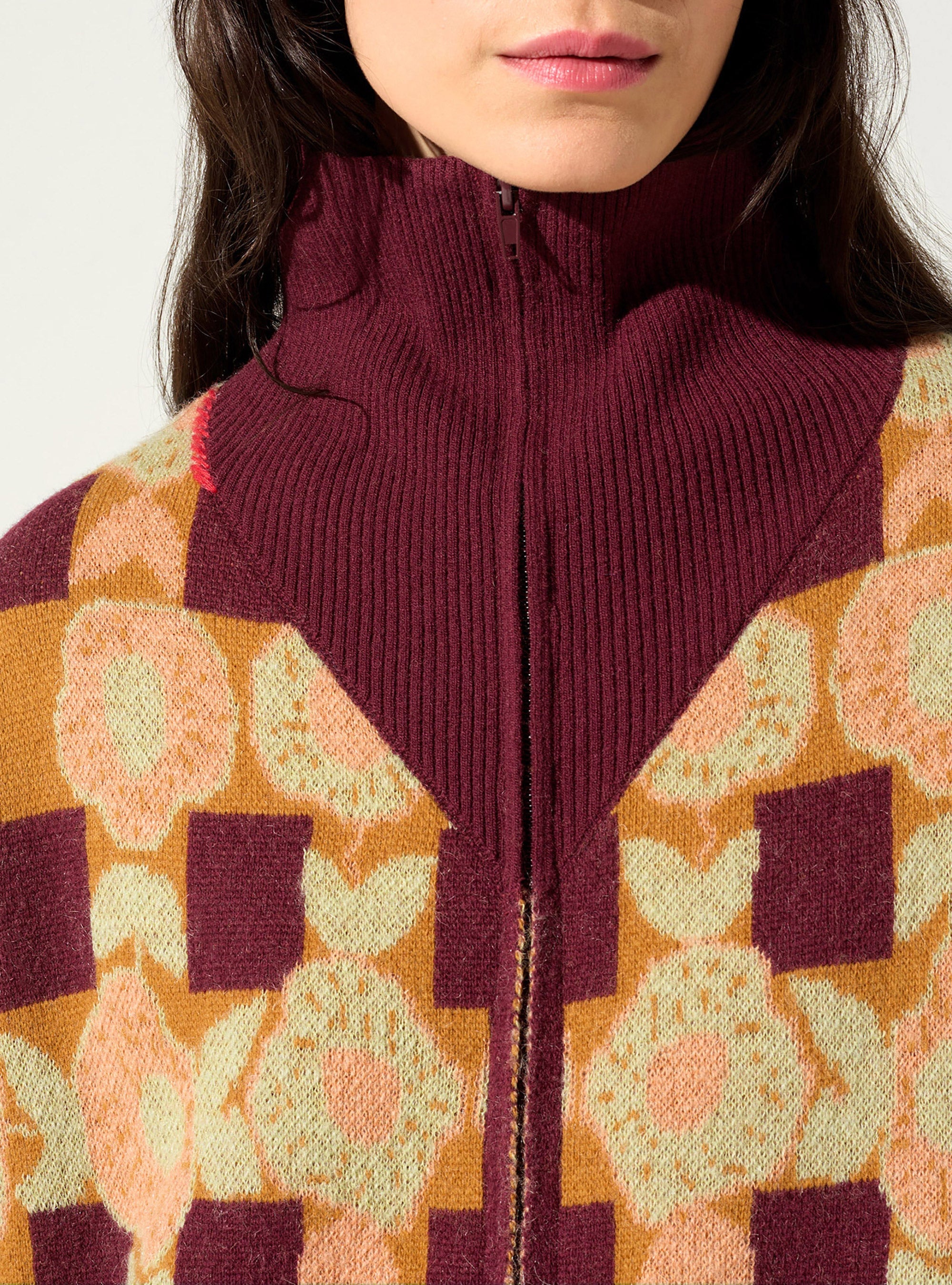 Cardigan Zippé