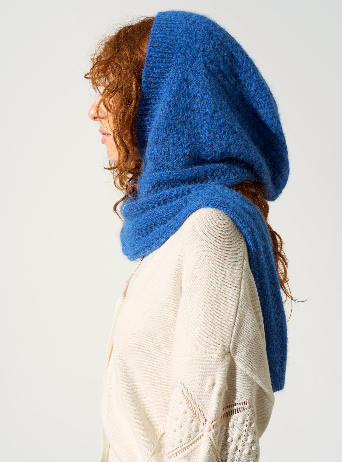 Hat-scarf piece