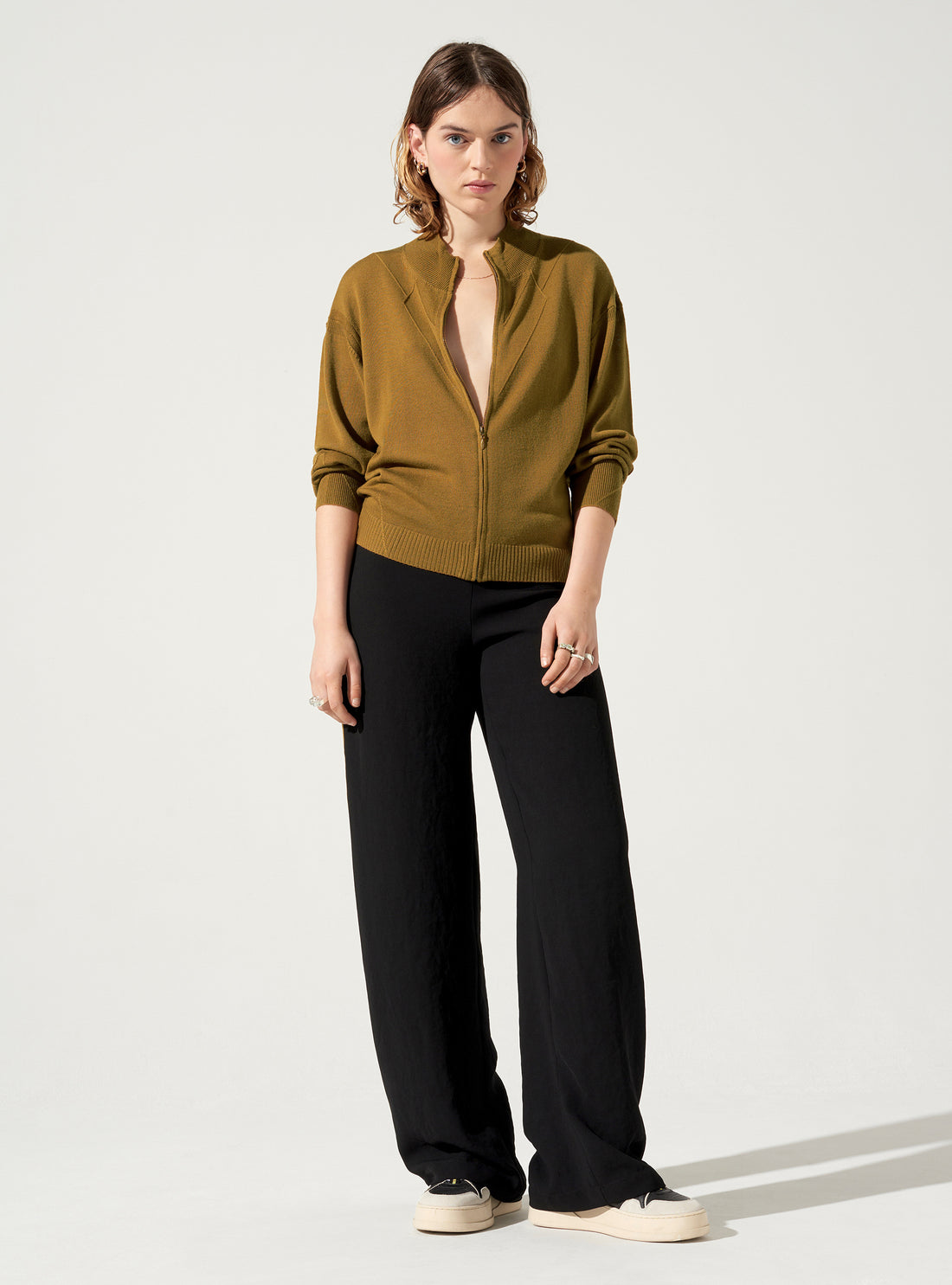 Cardigan Zippé