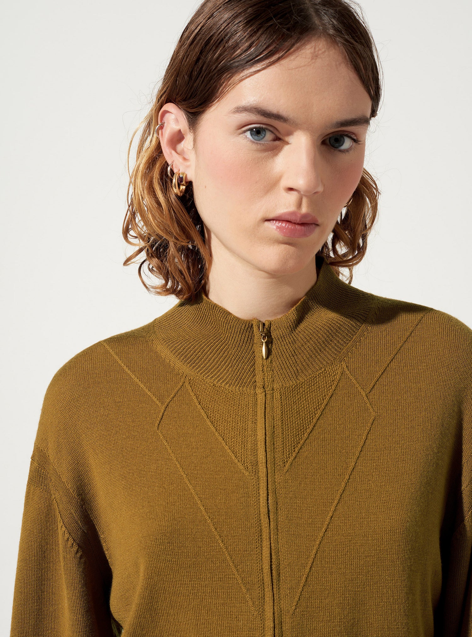 Cardigan Zippé