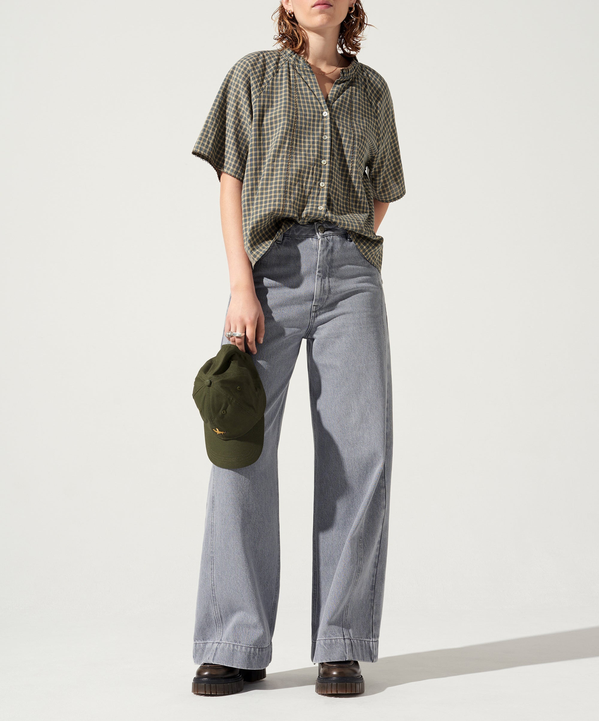 Chemise À Carreaux