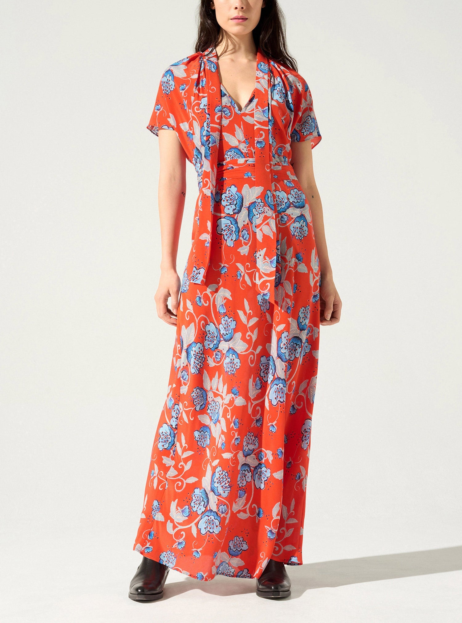 Robe Longue Imprimée