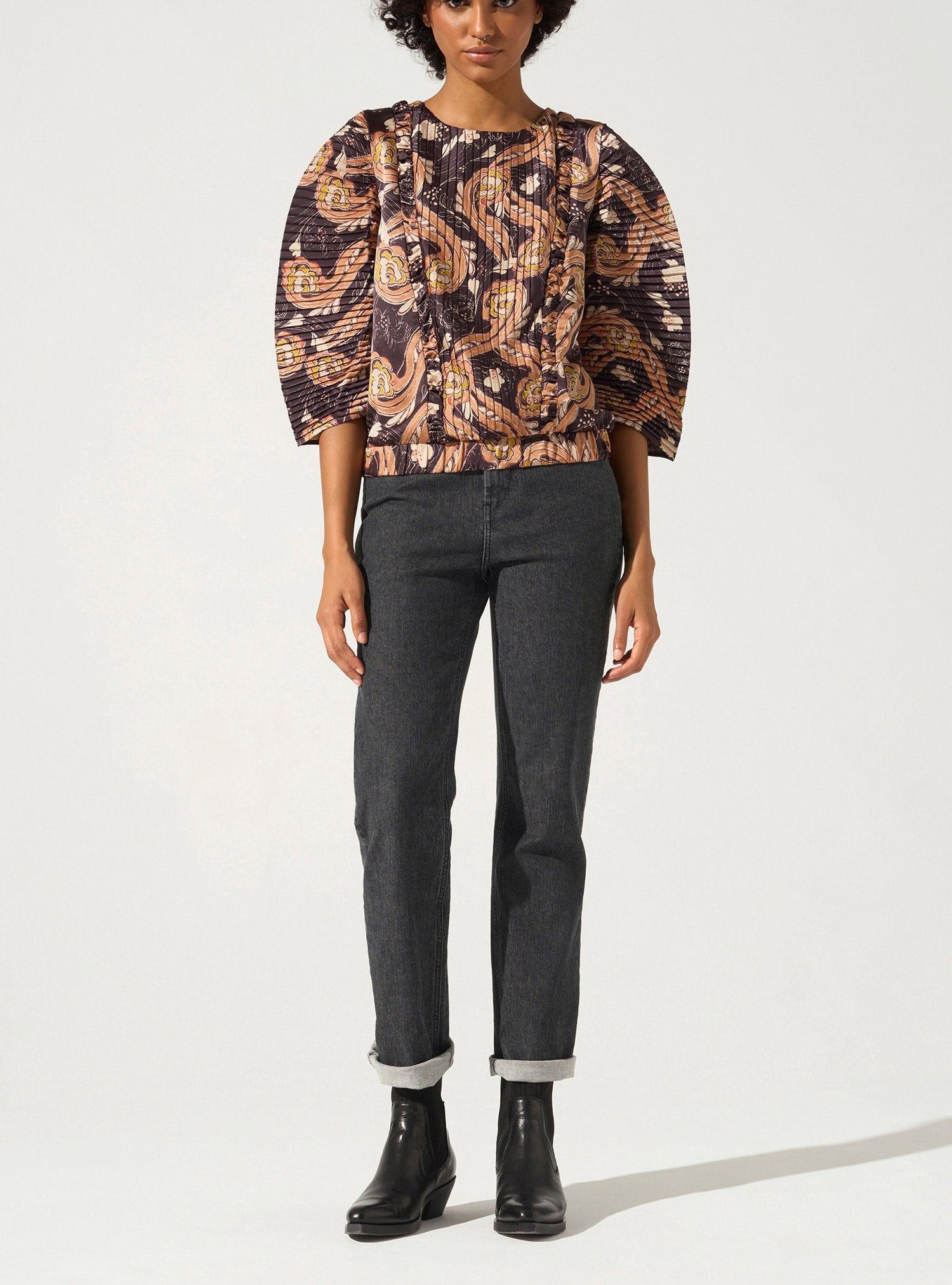 Blouse À Manches Ballons