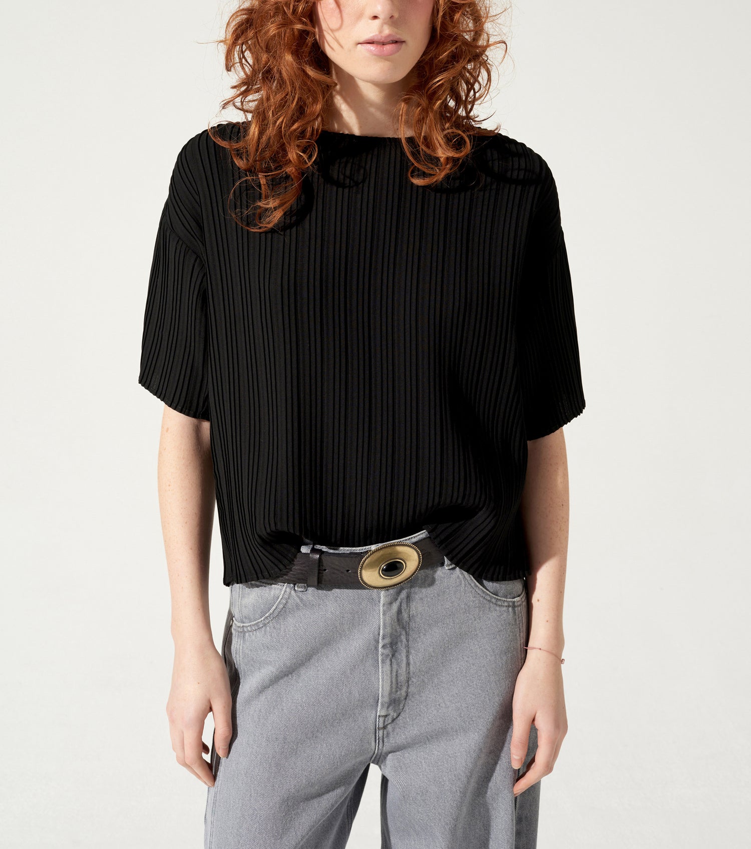 Wide blouse