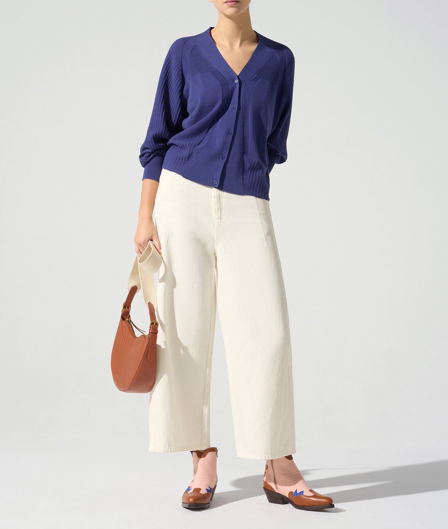 Long-sleeved cardigan