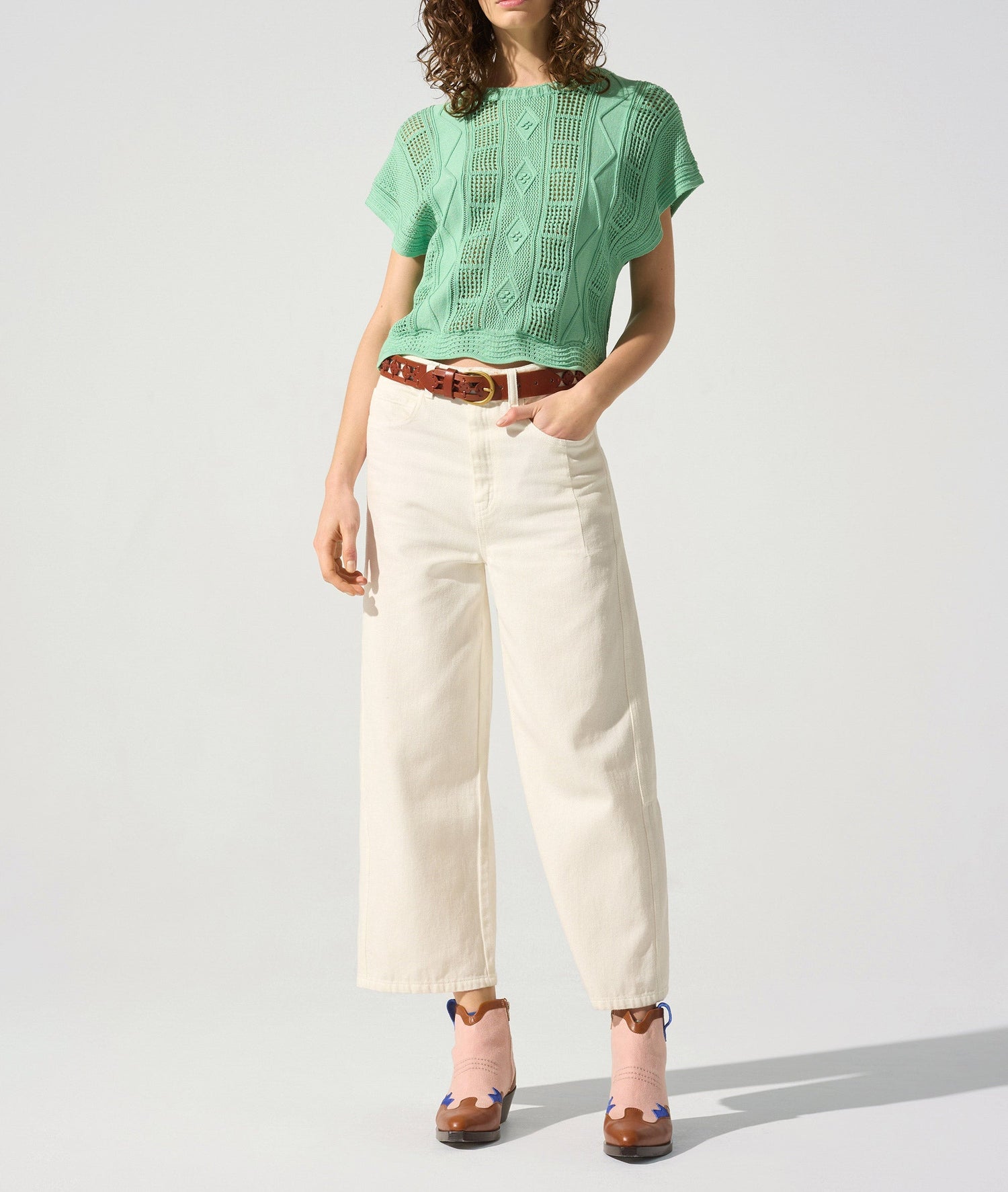 Pull manches courtes Cotélac 