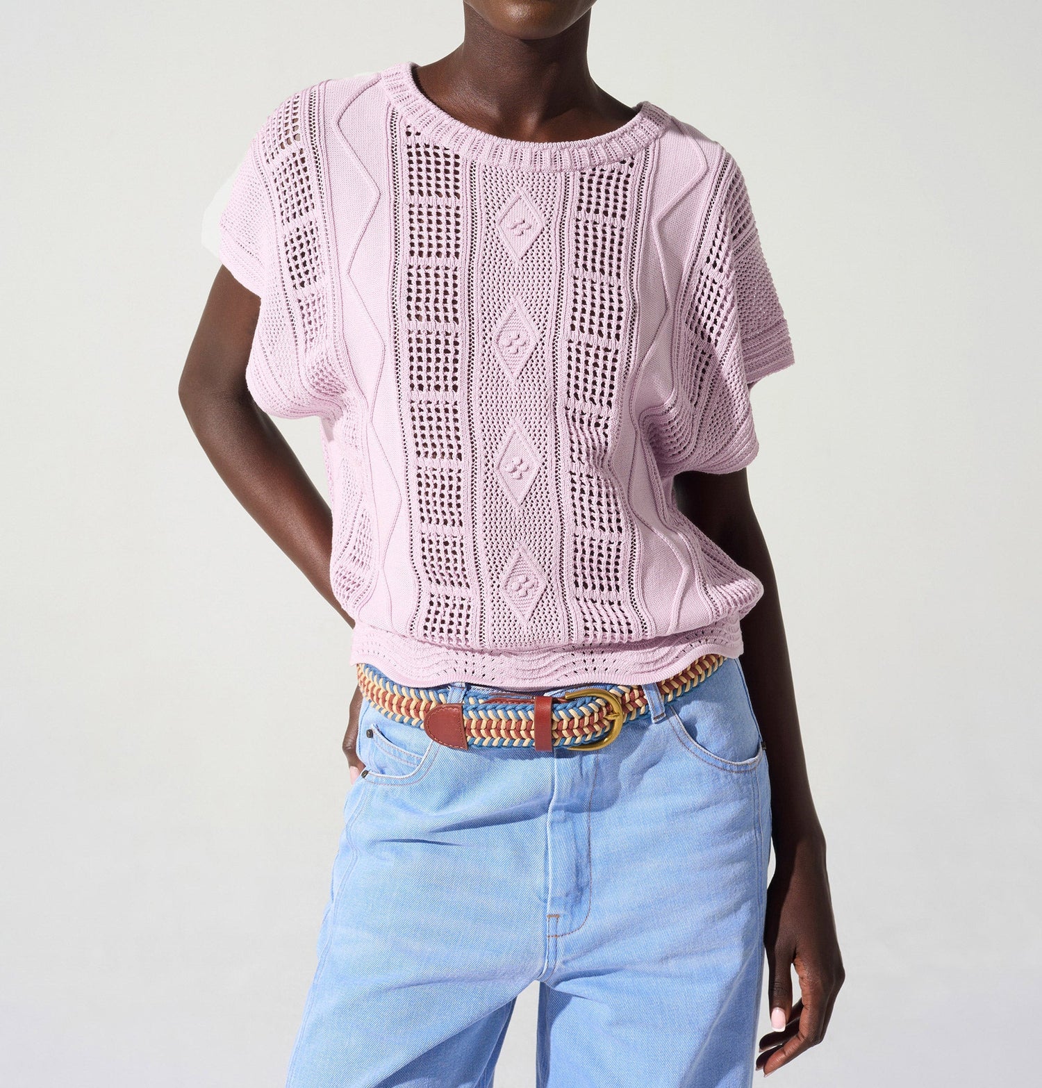 Pull manches courtes Cotélac 