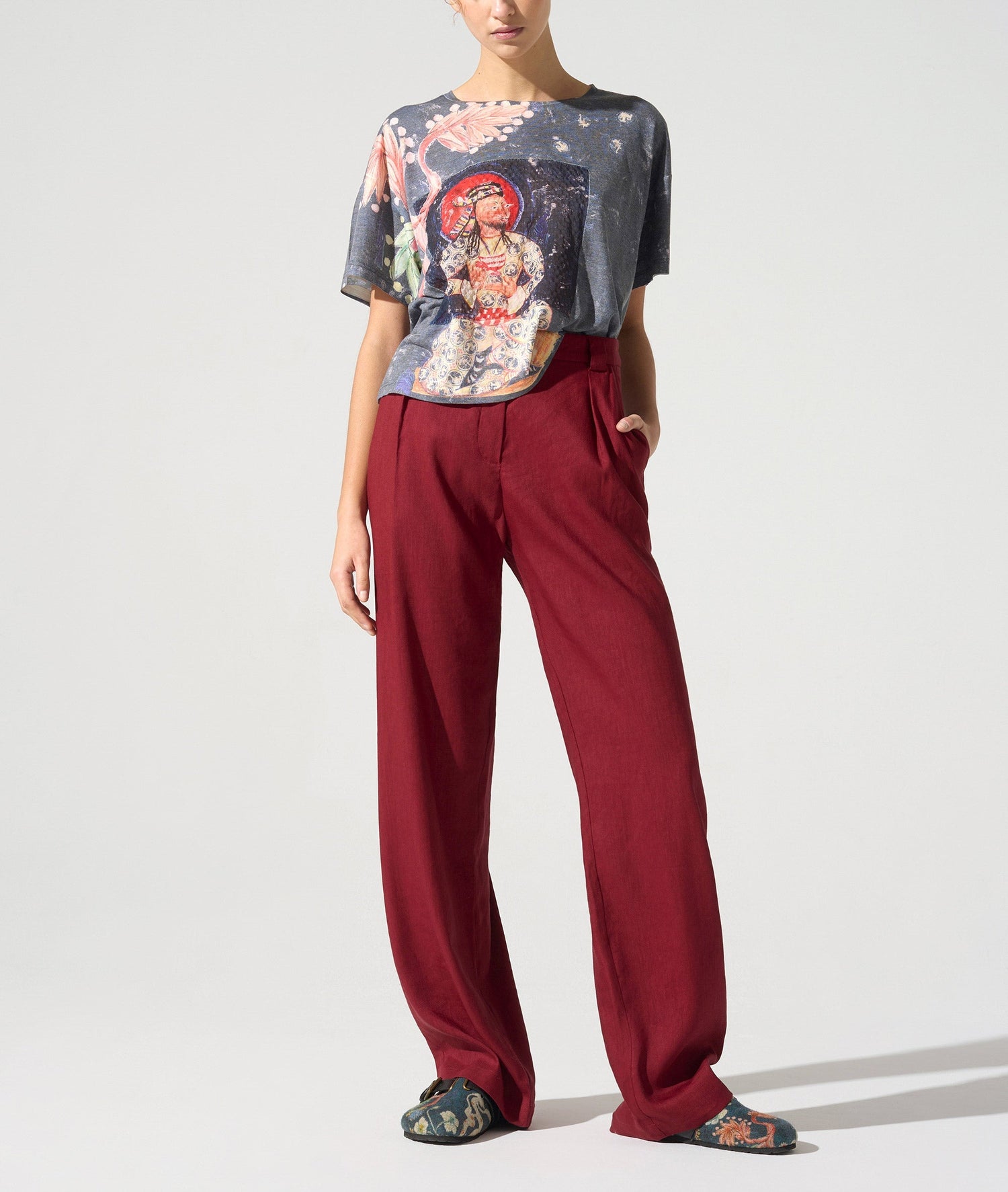 T-shirt à motif Cotélac 