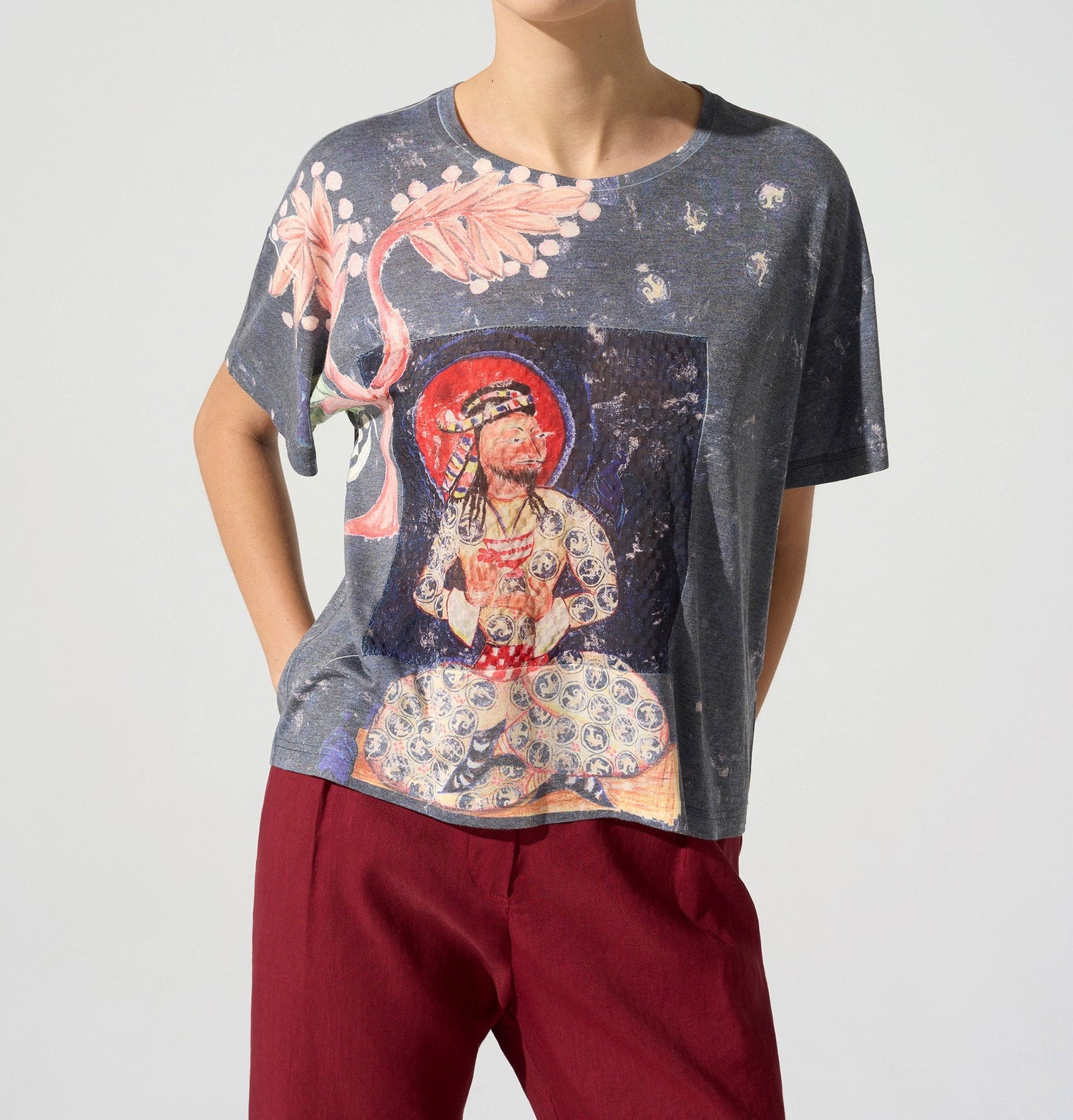 T-shirt à motif Cotélac 