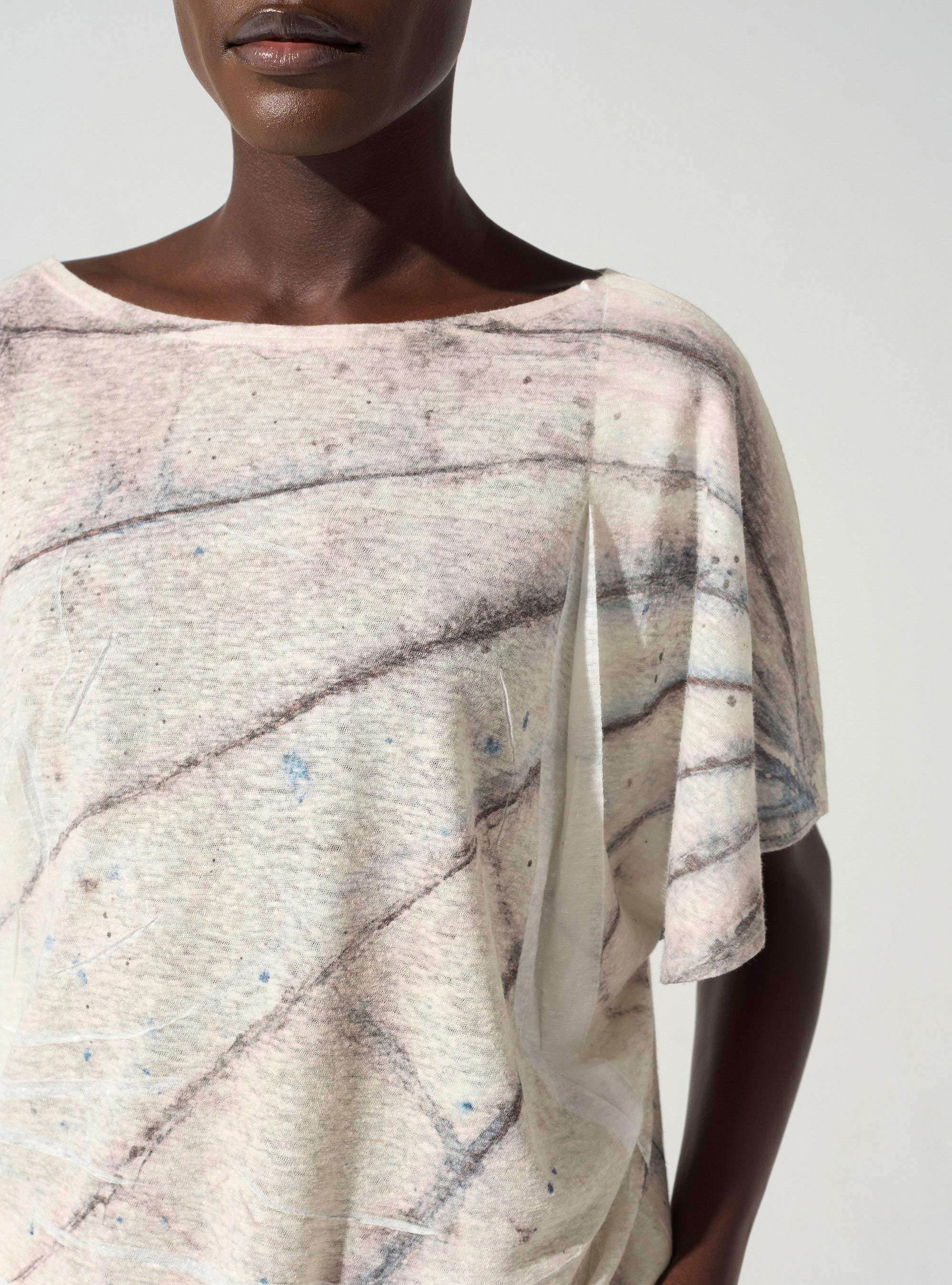 Asymmetrical T-shirt